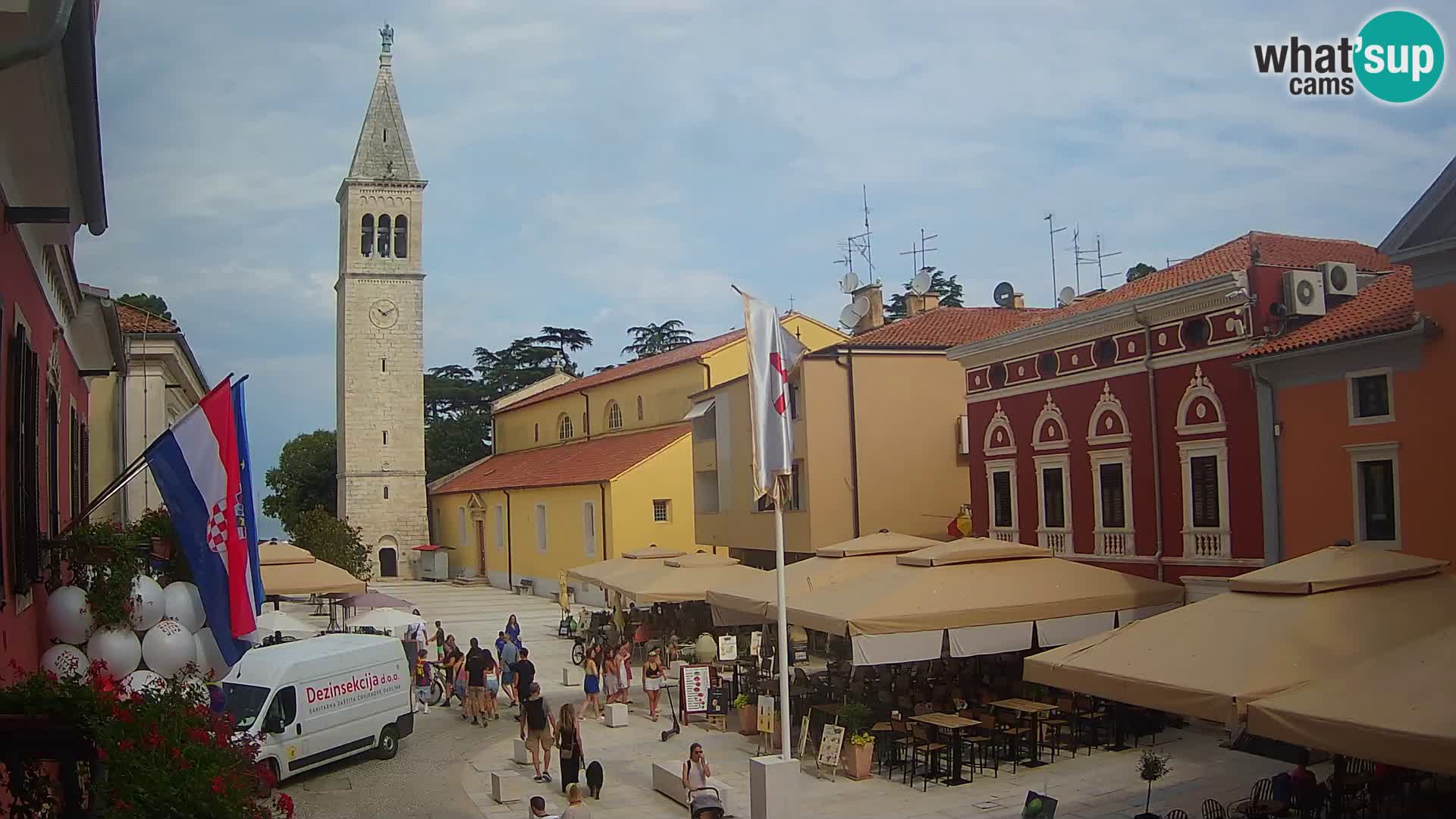 Novigrad Webcam – Veliki Trg (großen Platz) – Istrien – Kroatien