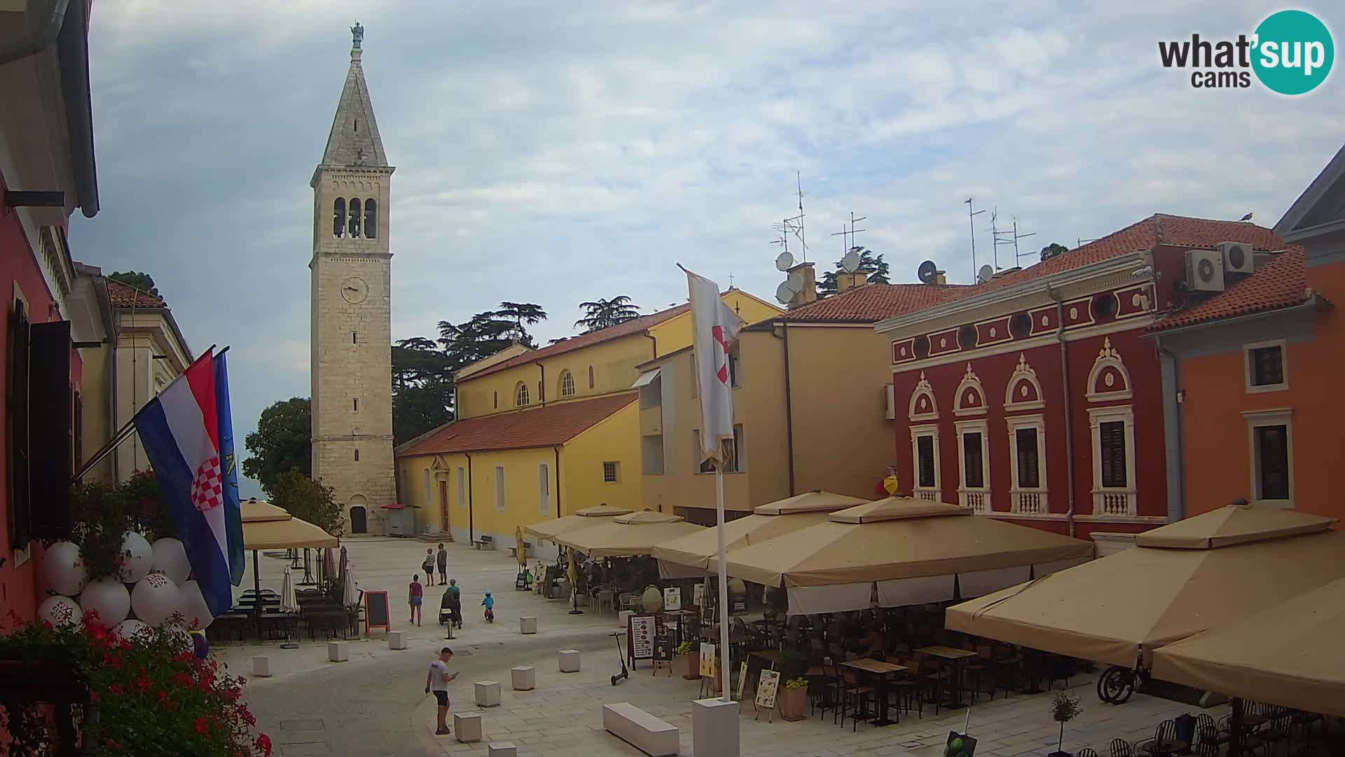 Novigrad Webcam – Veliki Trg (großen Platz) – Istrien – Kroatien