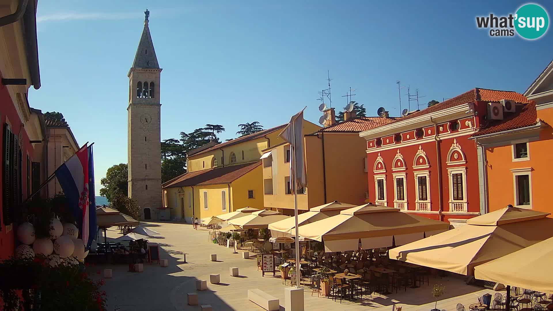 Novigrad Webcam – Veliki Trg (großen Platz) – Istrien – Kroatien