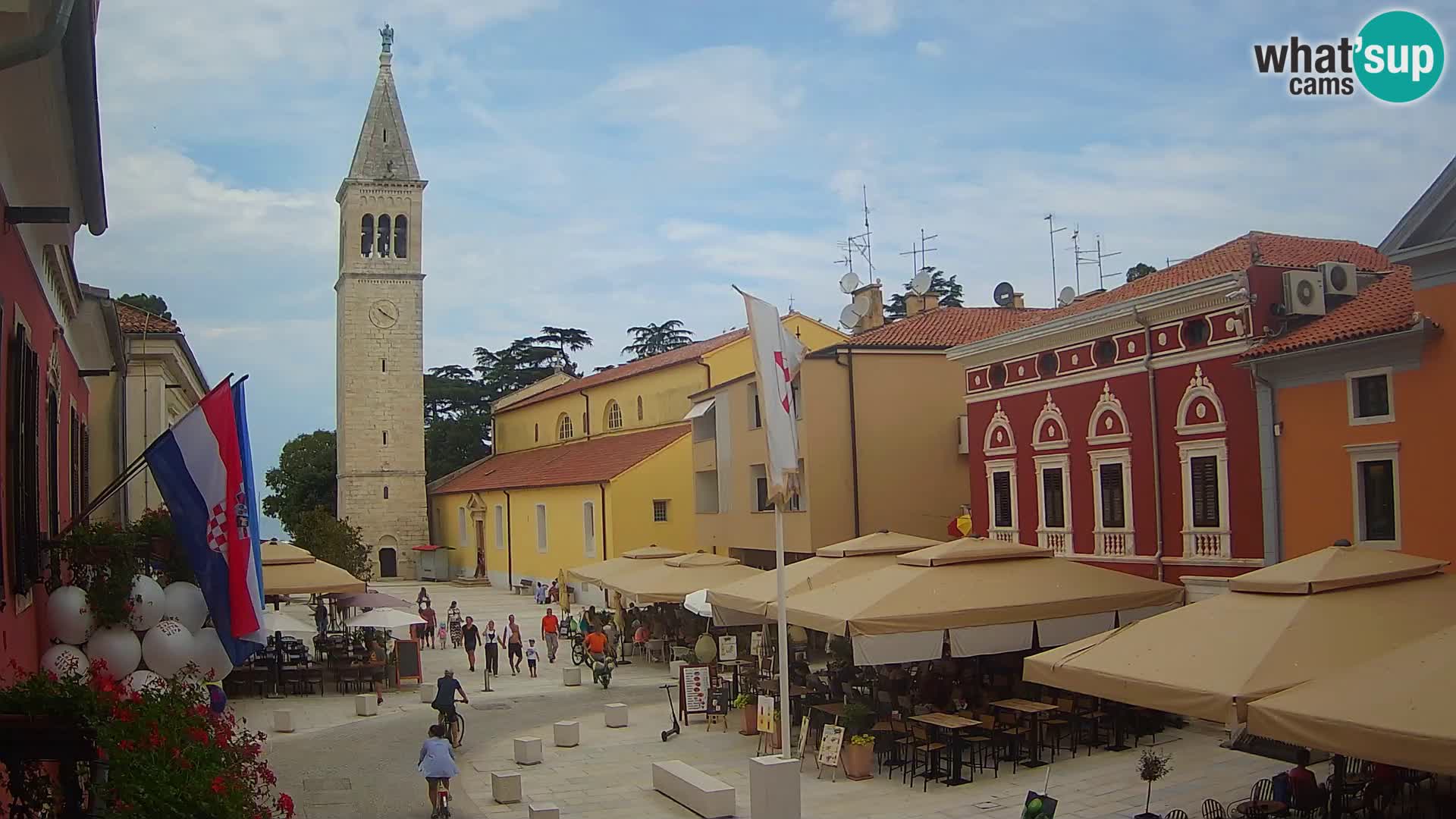 Web Kamera Novigrad – Veliki Trg / Piazza Grande