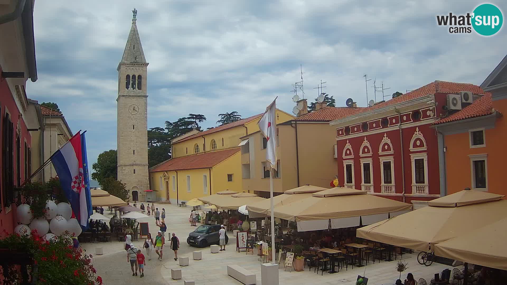 Live Webcam Novigrad – Veliki Trg (gran plaza) – Piazza Grande
