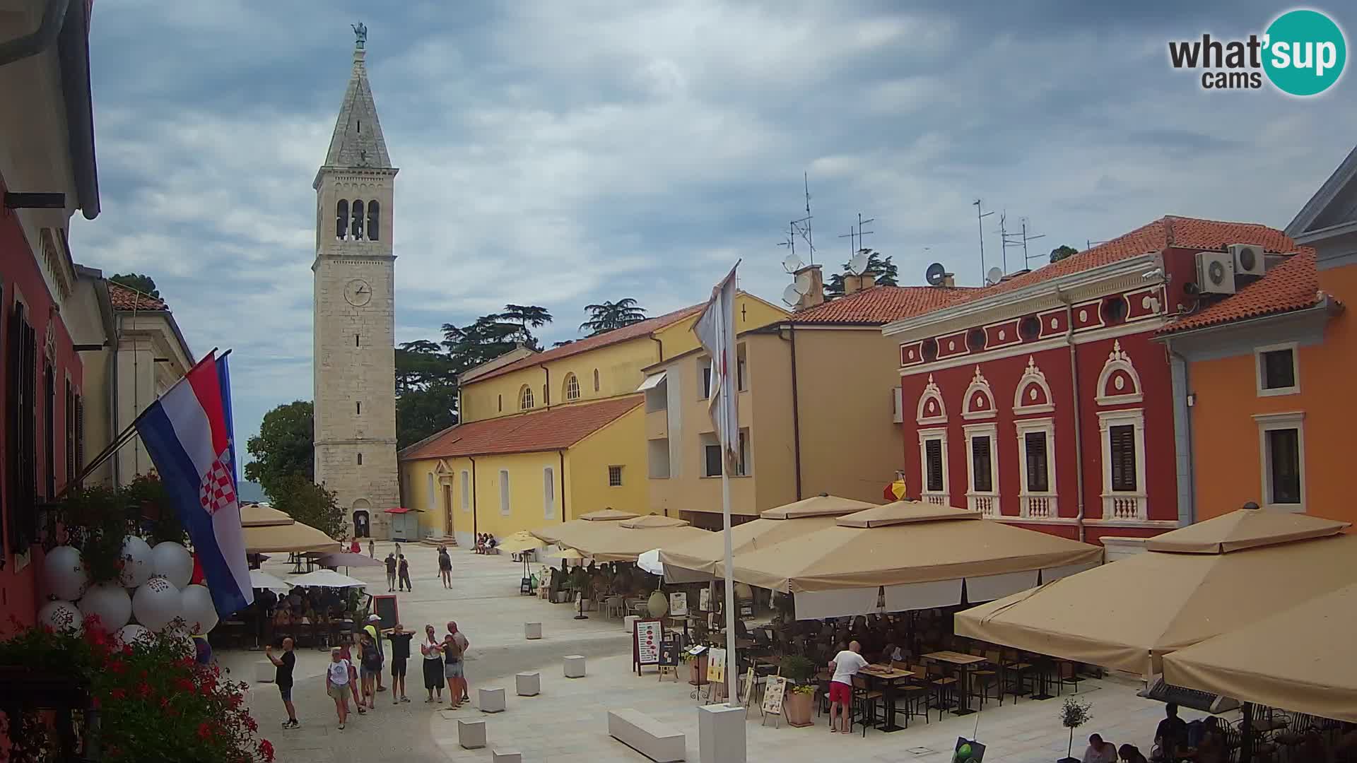 Live Webcam Novigrad – Veliki Trg (gran plaza) – Piazza Grande