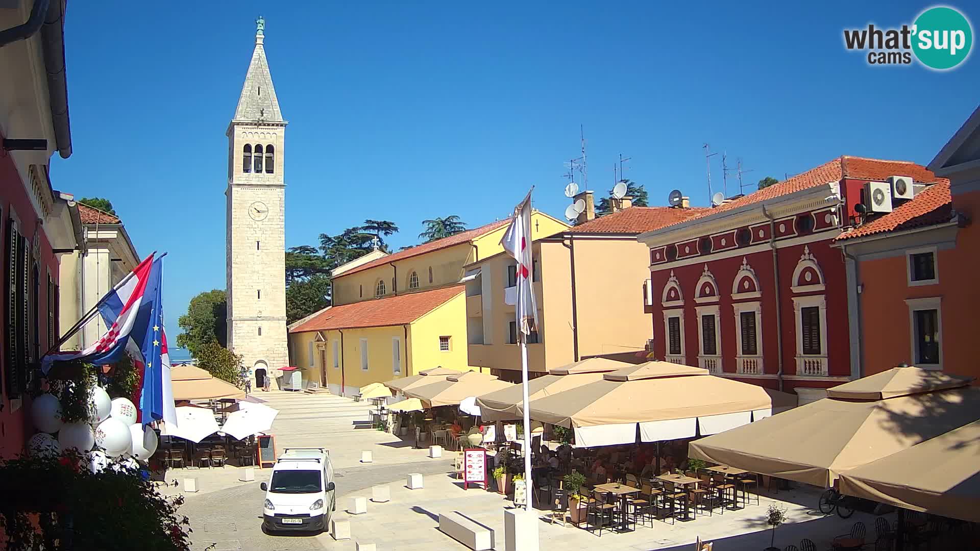 Web Kamera Novigrad – Veliki Trg / Piazza Grande