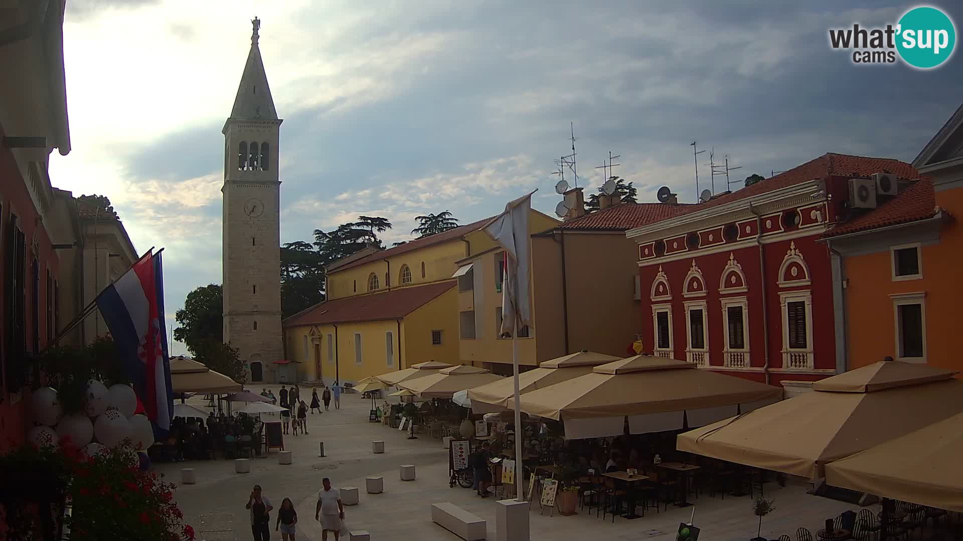 Spletna kamera Novigrad – Veliki Trg