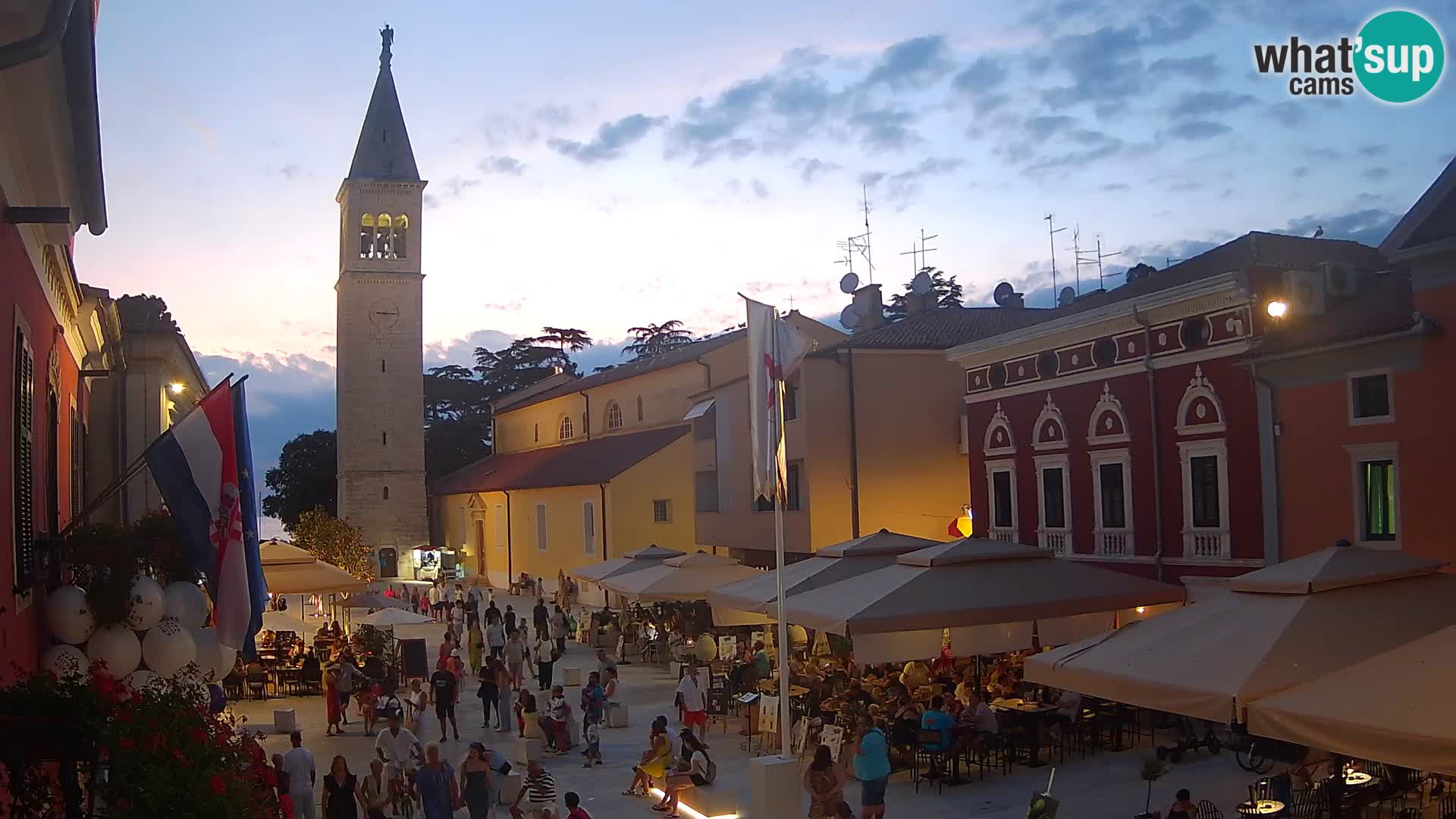 Novigrad Webcam – Veliki Trg (großen Platz) – Istrien – Kroatien