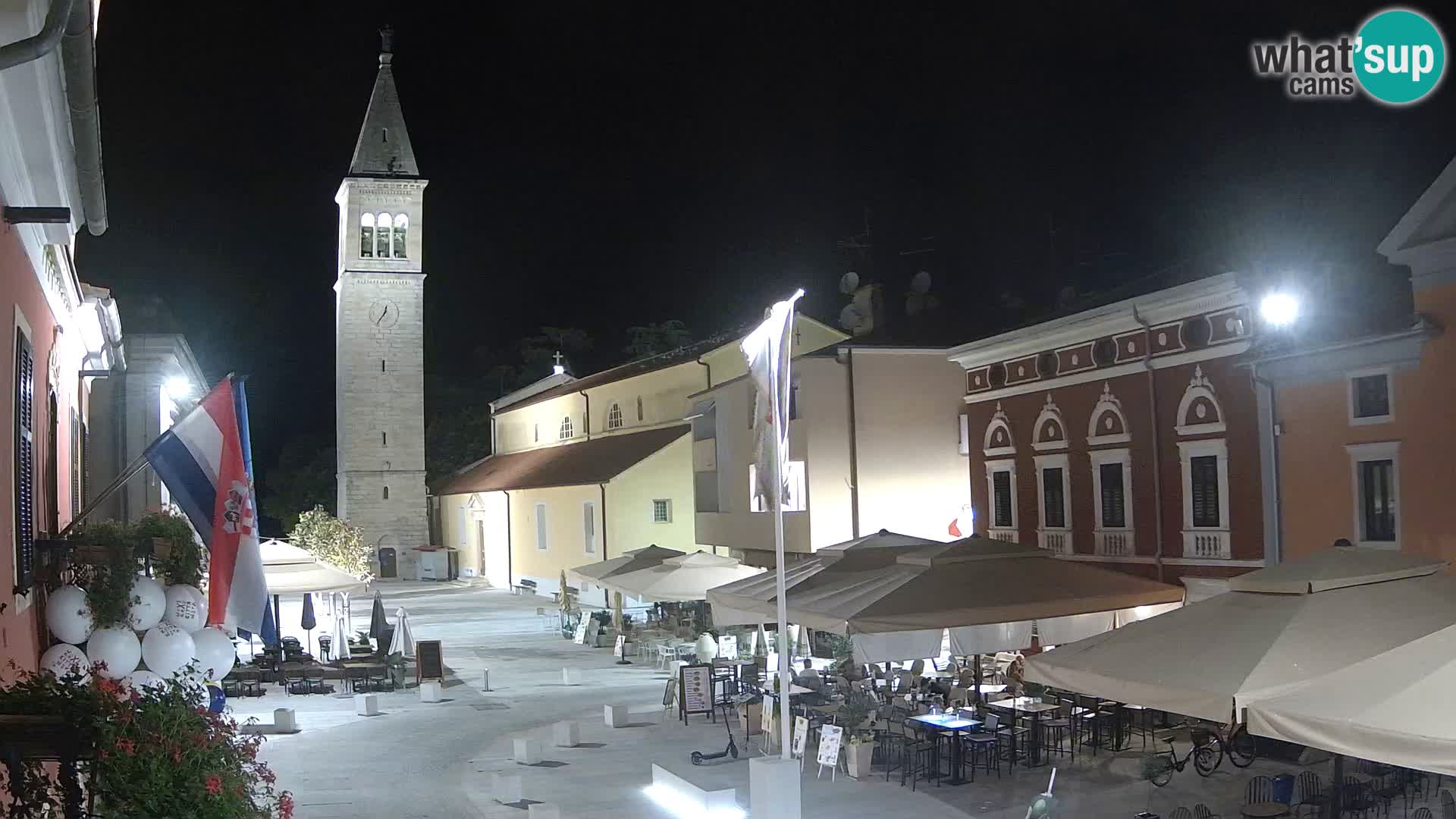 Novigrad Webcam – Veliki Trg (großen Platz) – Istrien – Kroatien
