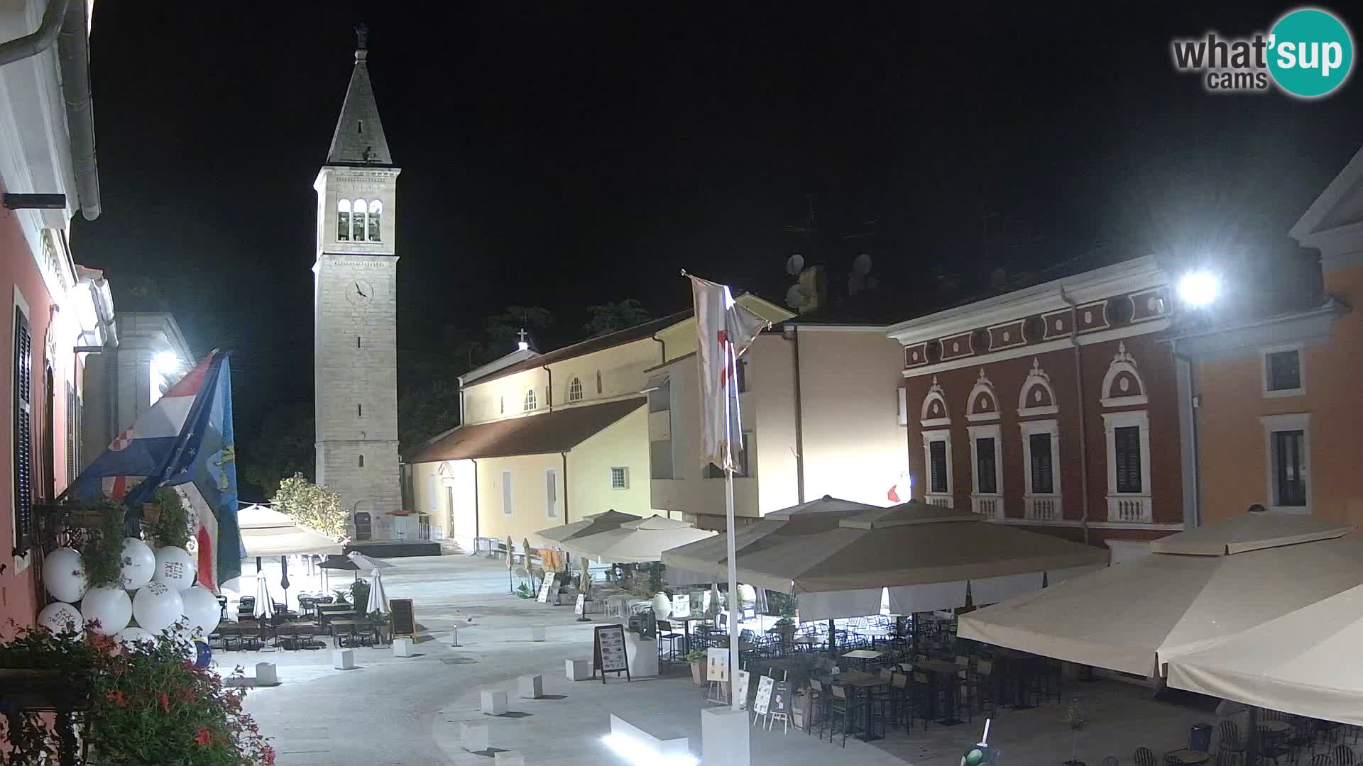 Novigrad Webcam – Veliki Trg (großen Platz) – Istrien – Kroatien