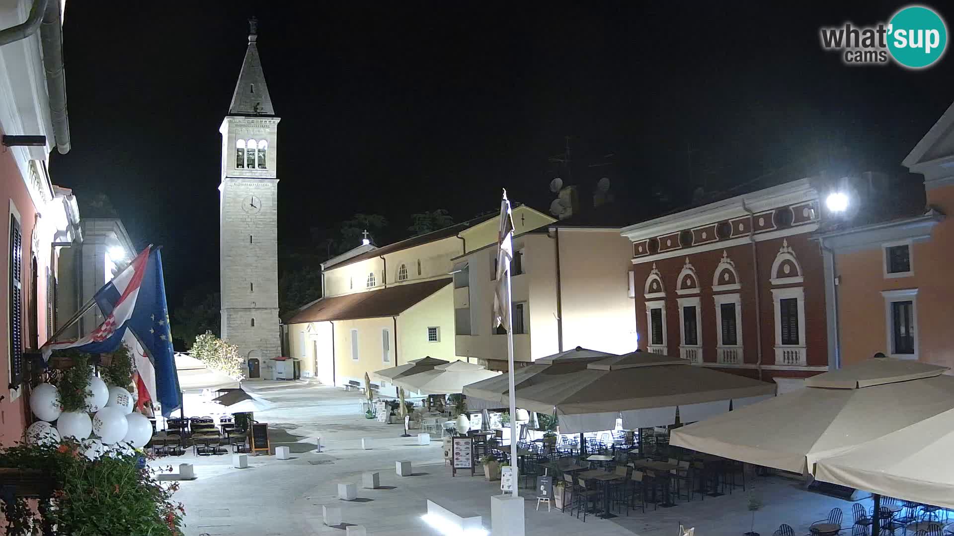 Novigrad Webcam – Veliki Trg (großen Platz) – Istrien – Kroatien
