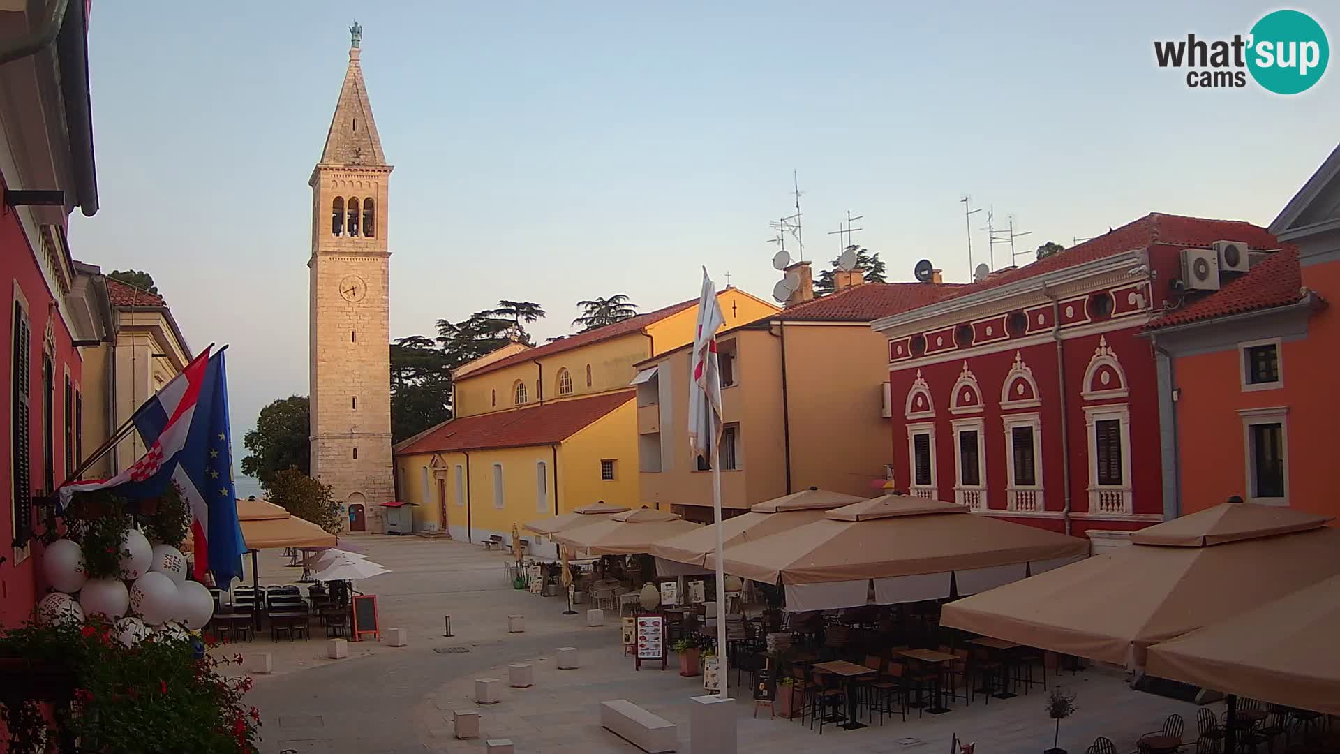 Novigrad Webcam – Veliki Trg (großen Platz) – Istrien – Kroatien