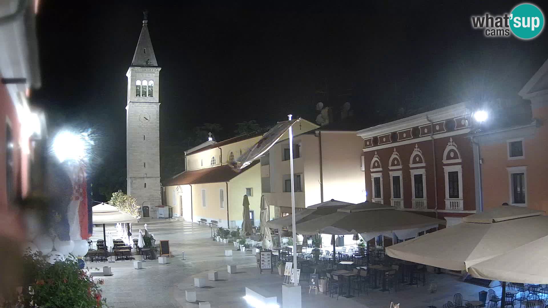 Live webcam Novigrad – Veliki Trg / Piazza Grande – Istria – Croatien