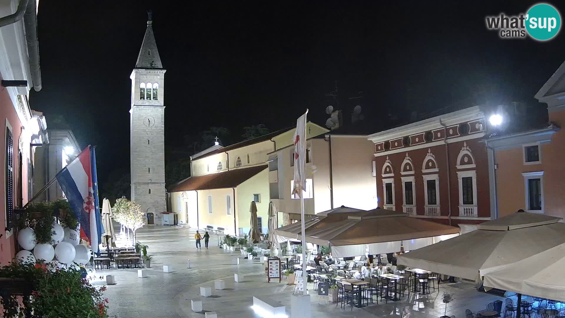 Live webcam Novigrad – Veliki Trg / Piazza Grande – Istria – Croatien