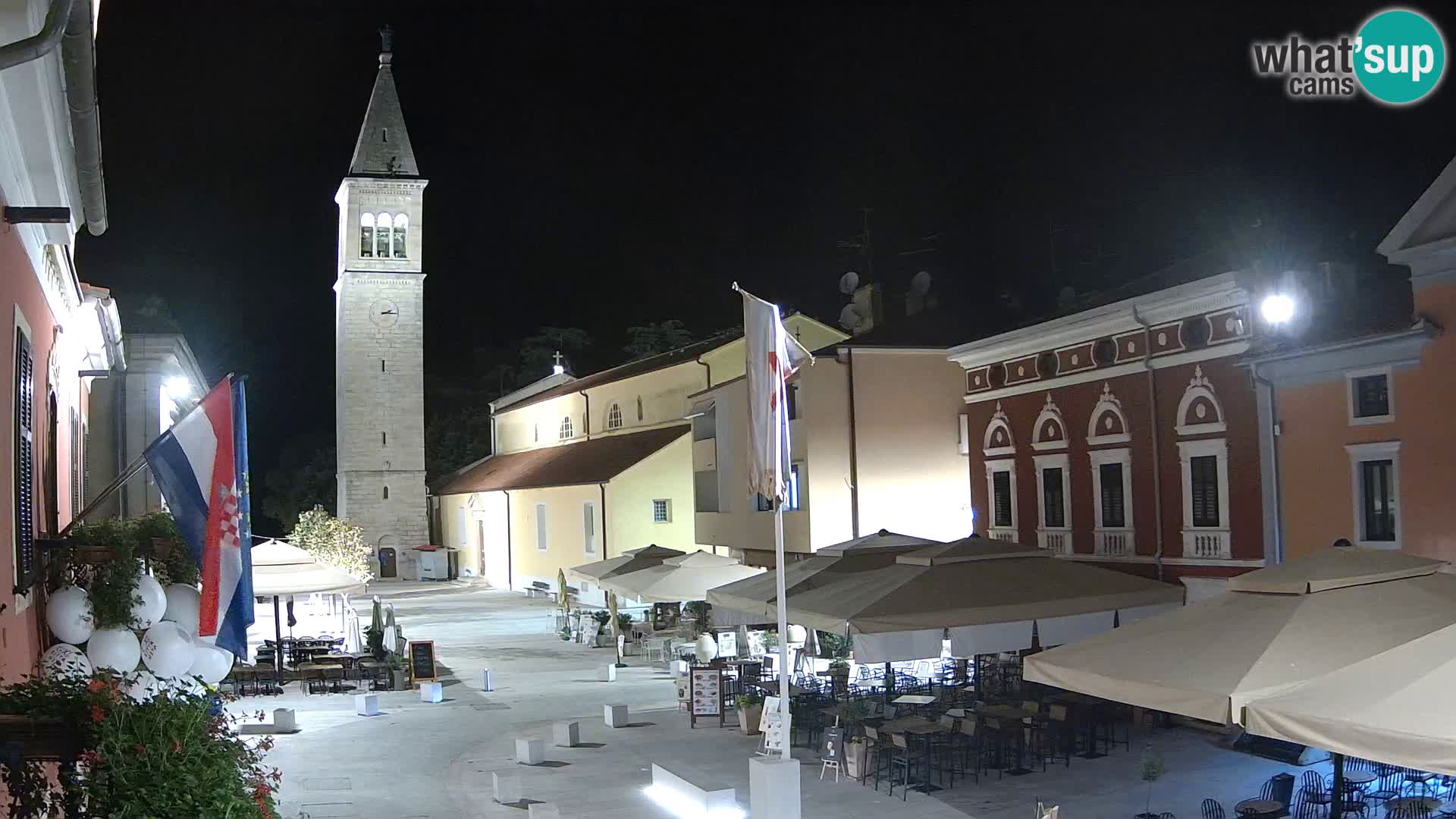 Novigrad Webcam – Veliki Trg (großen Platz) – Istrien – Kroatien