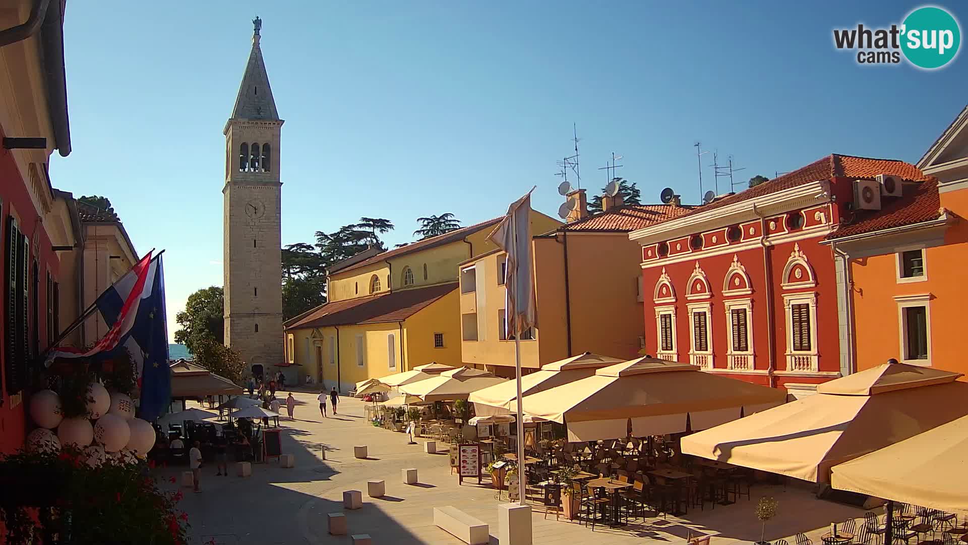 Novigrad Webcam – Veliki Trg (großen Platz) – Istrien – Kroatien