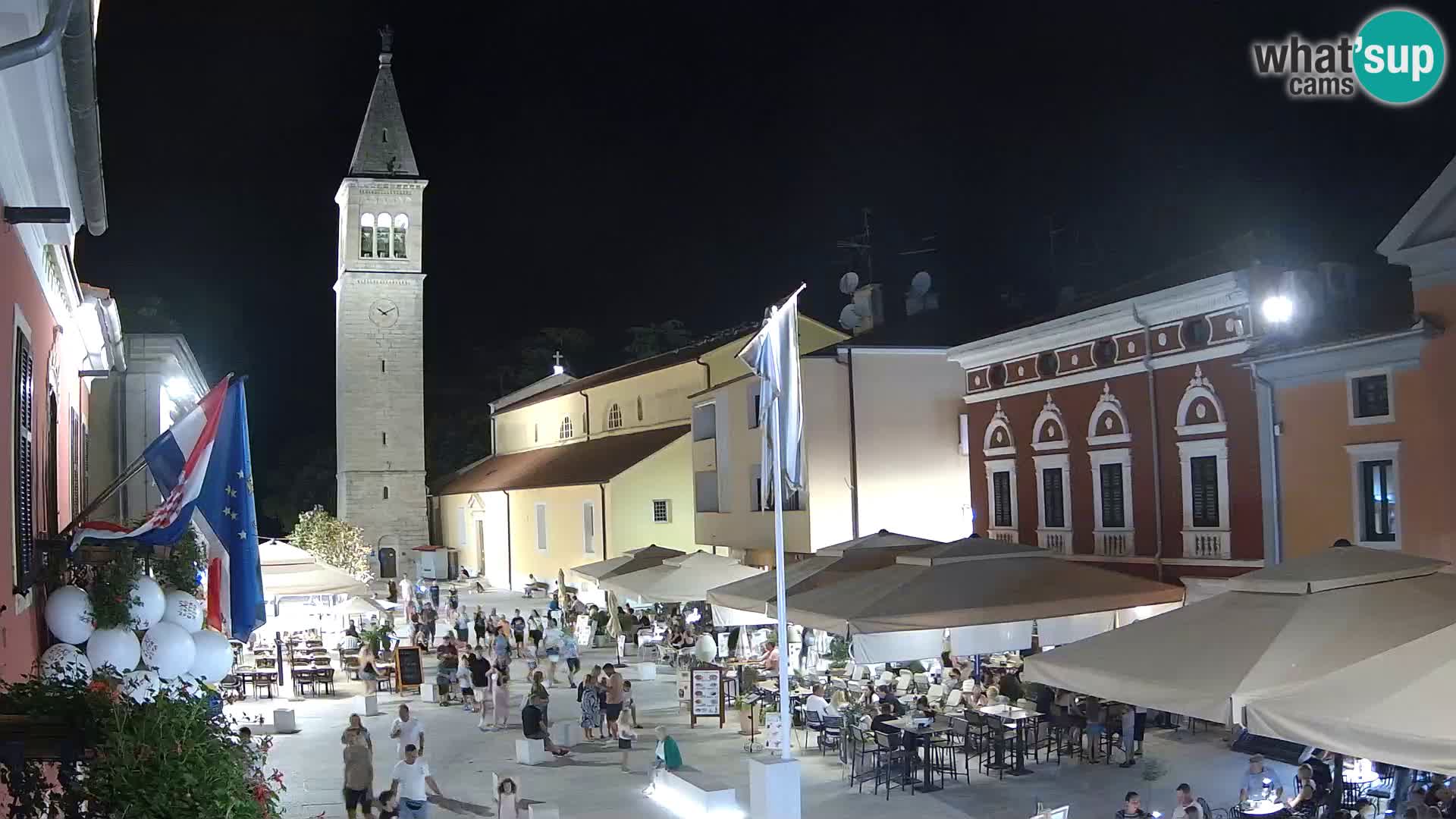 Web Kamera Novigrad – Veliki Trg / Piazza Grande