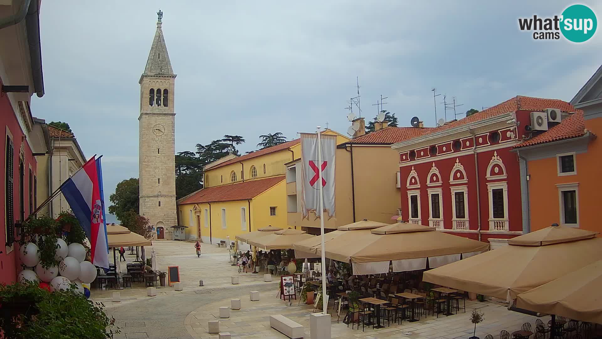 Web Kamera Novigrad – Veliki Trg / Piazza Grande