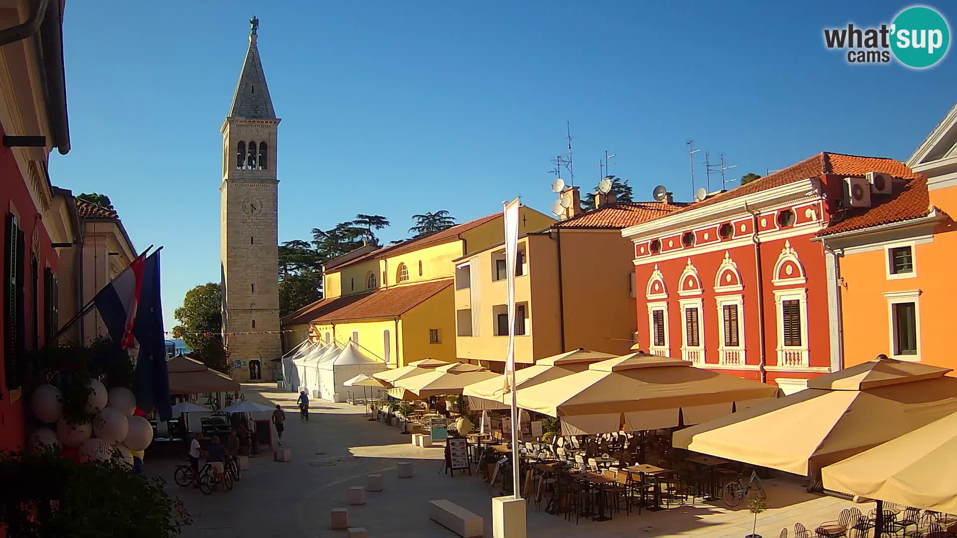 Spletna kamera Novigrad – Veliki Trg