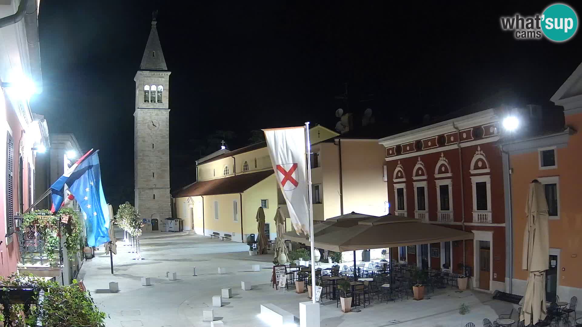 LIVE Webcam Cittanova / Novigrad – Piazza Grande – Istria