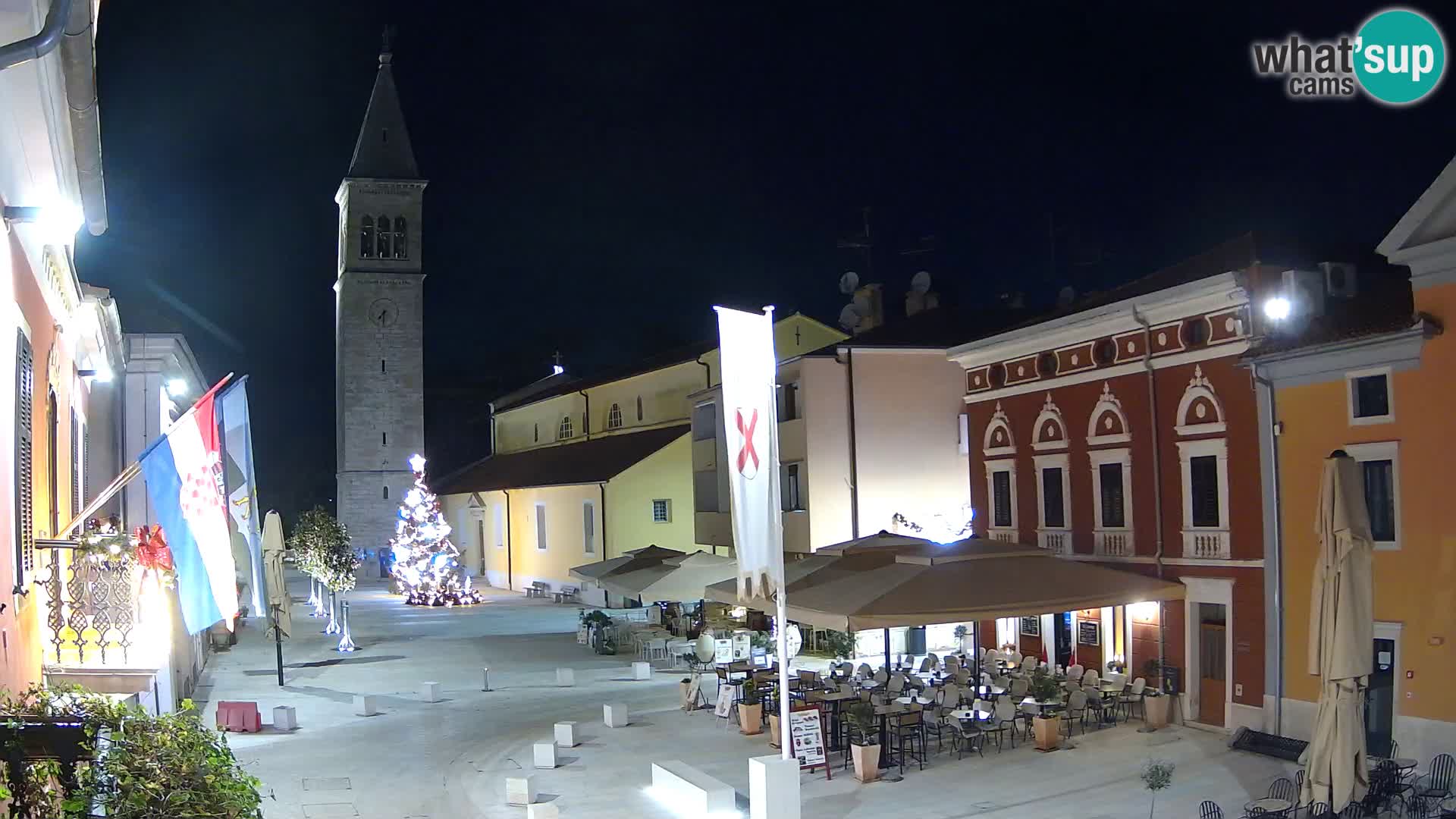 LIVE Webcam Cittanova / Novigrad – Piazza Grande – Istria