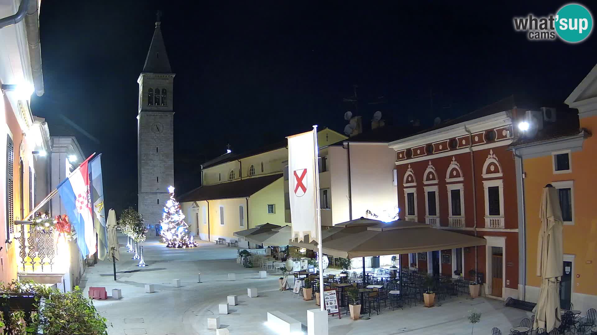 Live Webcam Novigrad – Veliki Trg (gran plaza) – Piazza Grande
