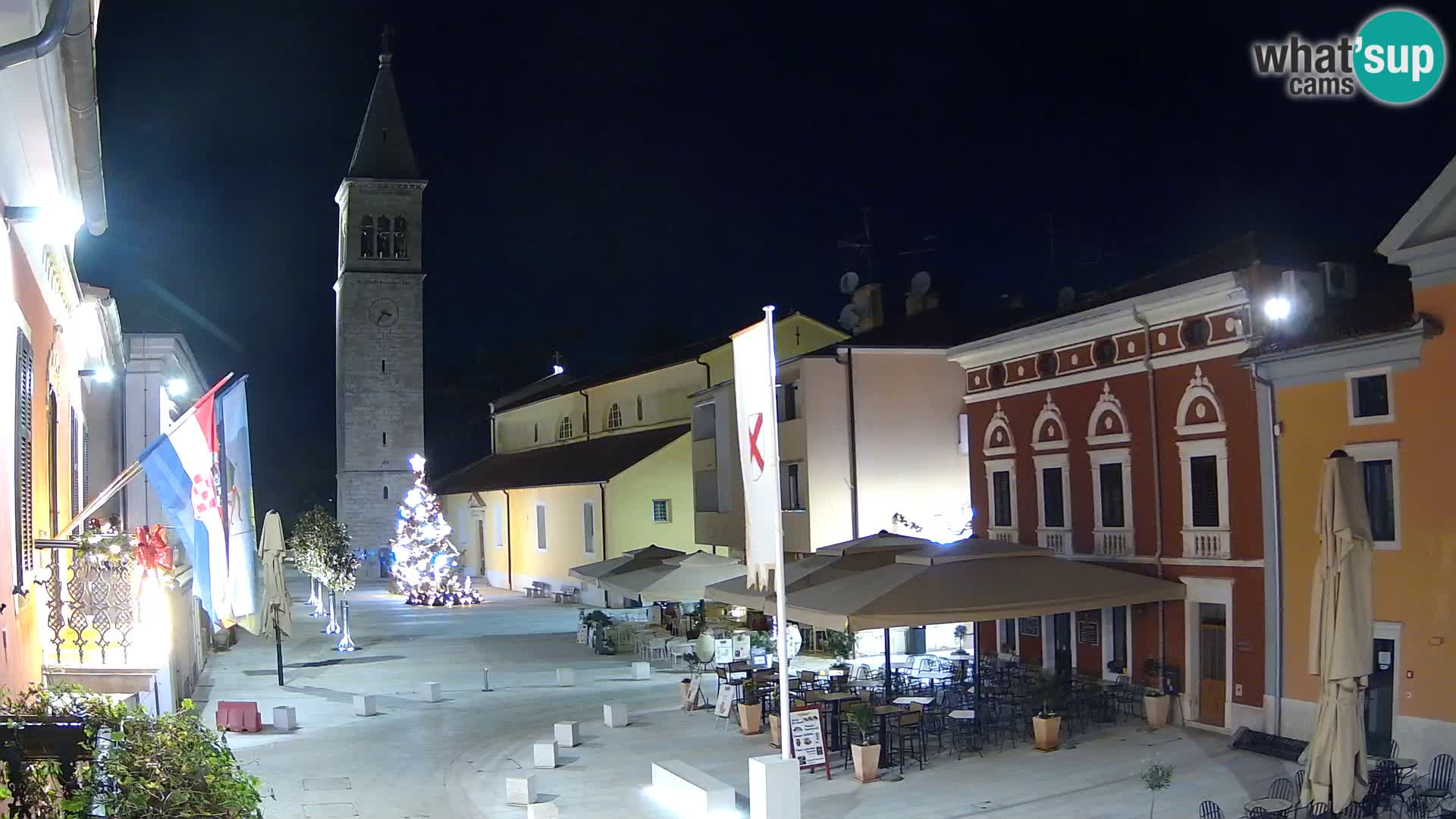 LIVE Webcam Cittanova / Novigrad – Piazza Grande – Istria