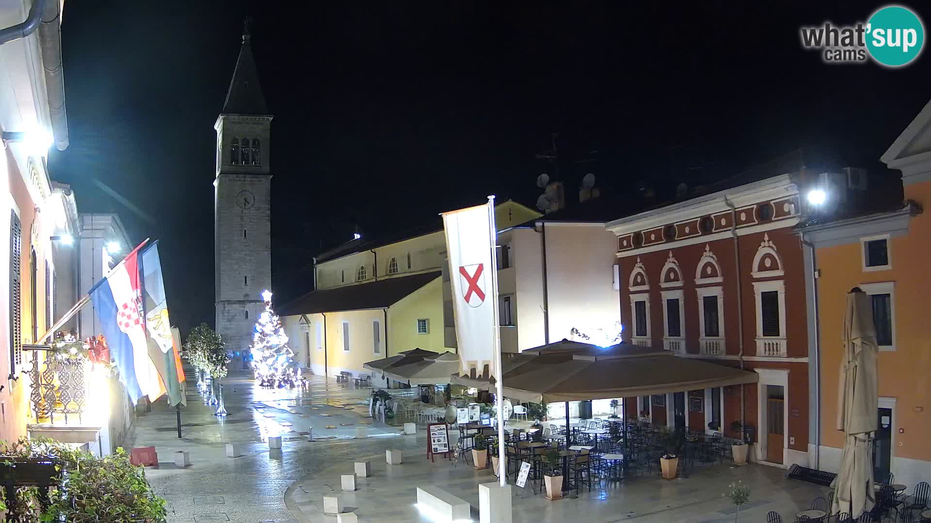 Novigrad Webcam – Veliki Trg (großen Platz) – Istrien – Kroatien