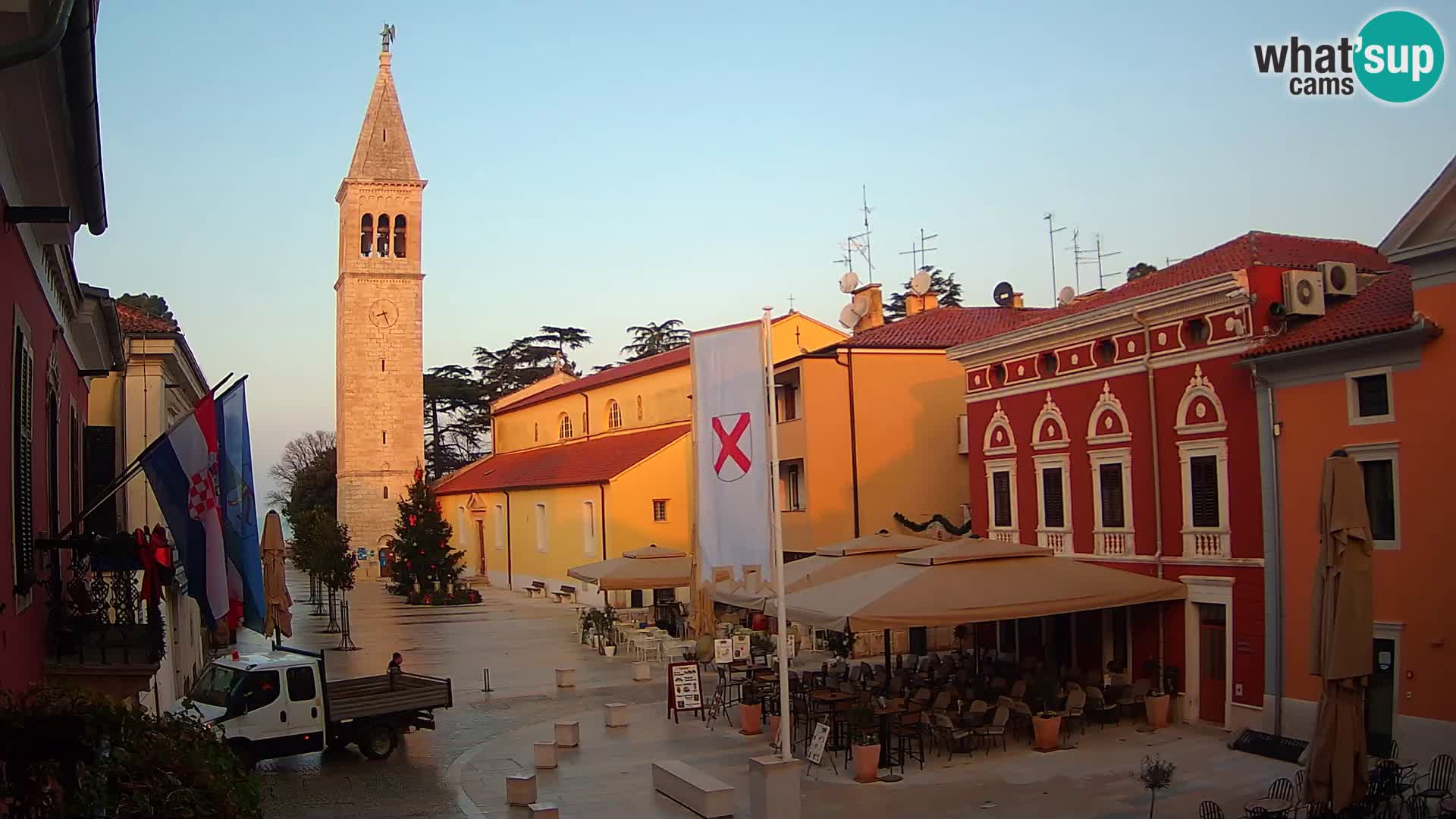 Novigrad Webcam – Veliki Trg (großen Platz) – Istrien – Kroatien