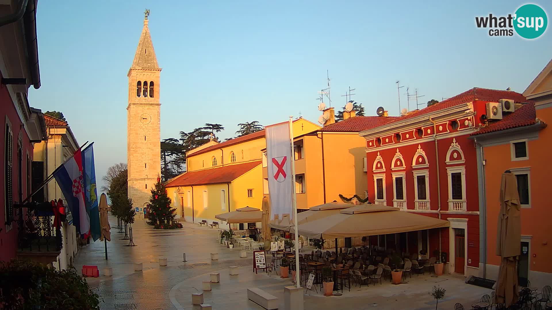 Live Webcam Novigrad – Veliki Trg (gran plaza) – Piazza Grande