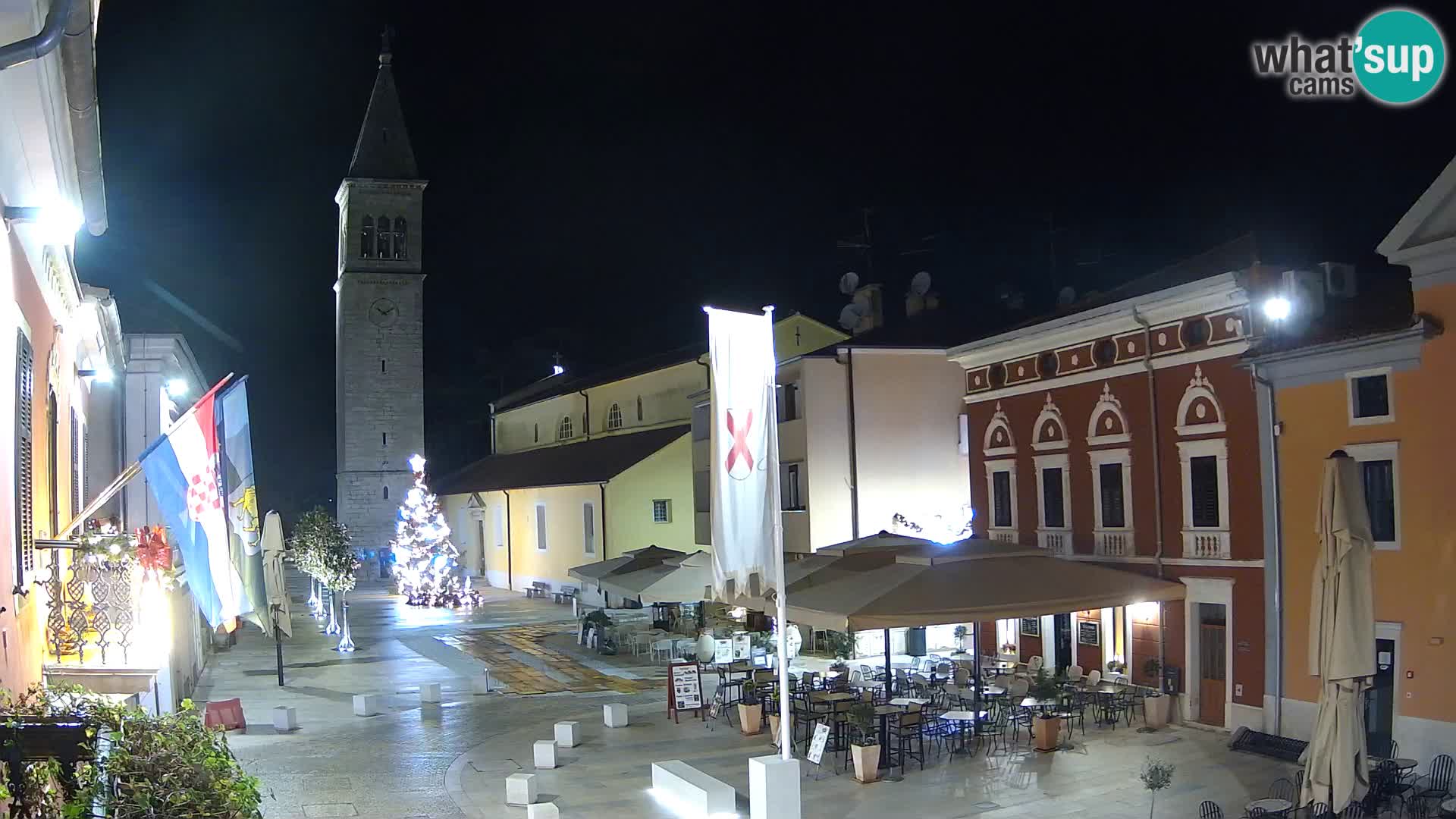 Novigrad Webcam – Veliki Trg (großen Platz) – Istrien – Kroatien