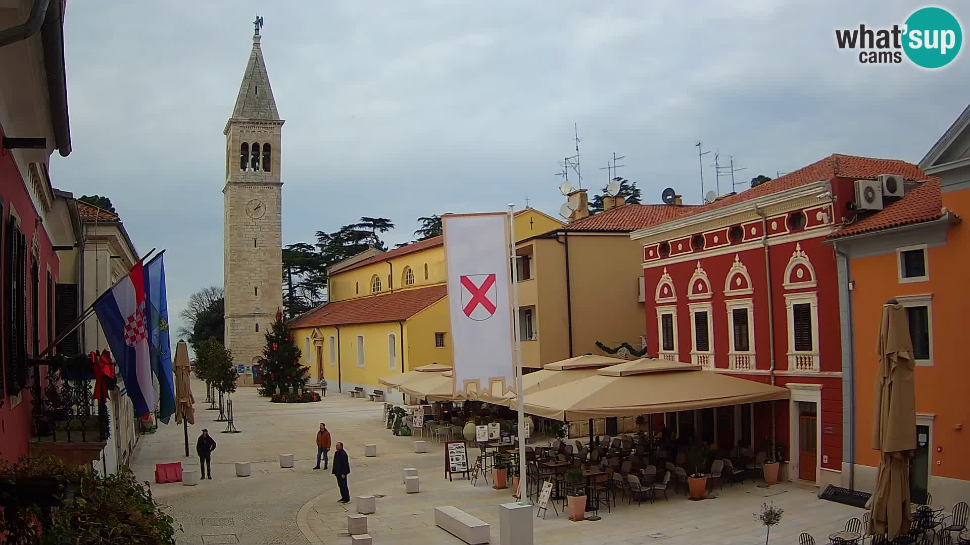 LIVE Webcam Cittanova / Novigrad – Piazza Grande – Istria