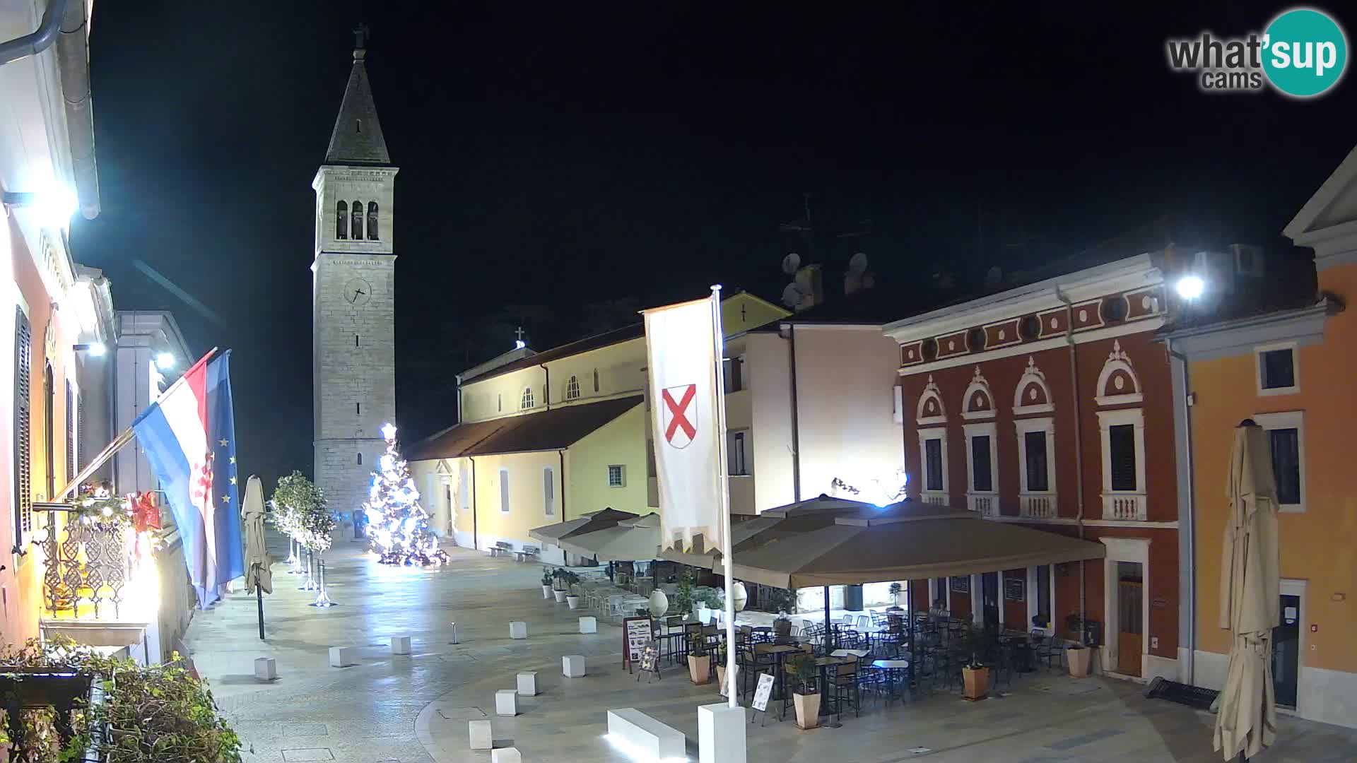 LIVE Webcam Cittanova / Novigrad – Piazza Grande – Istria