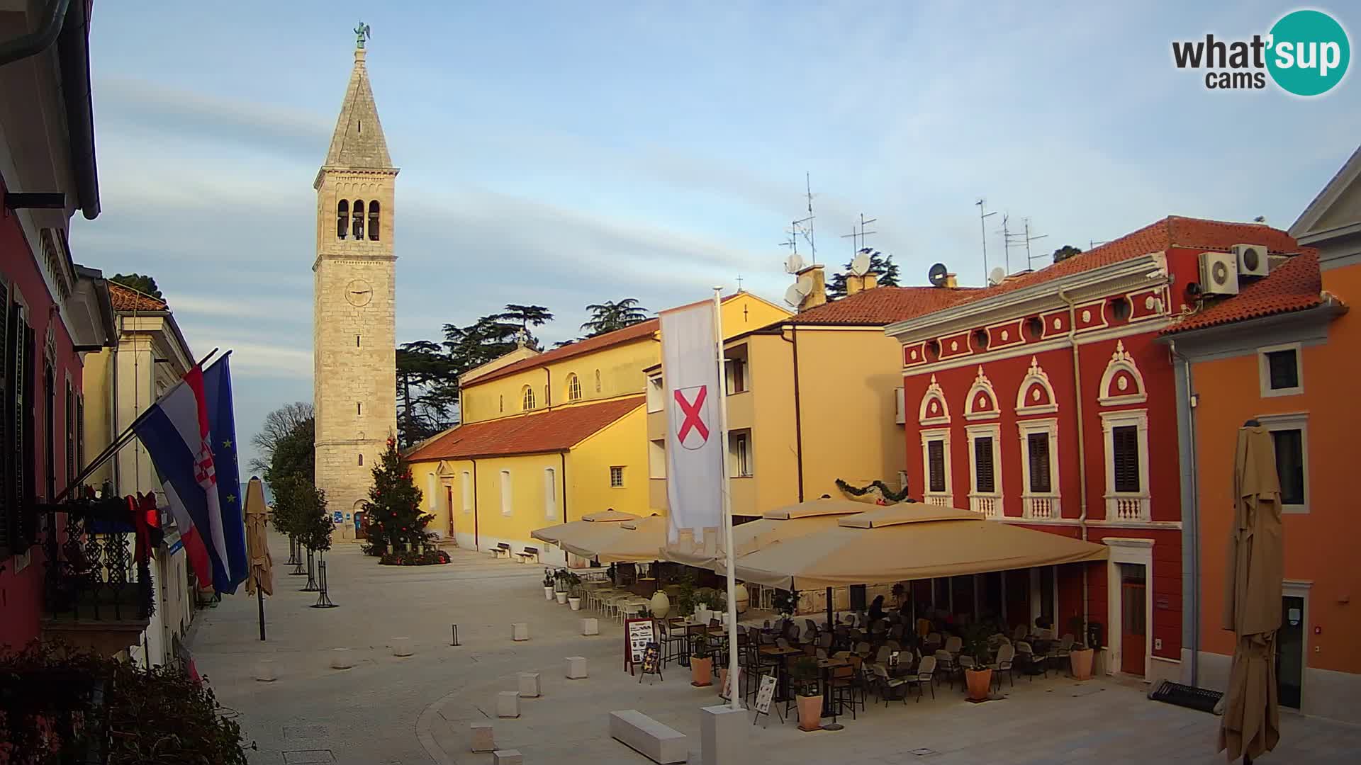 Live Webcam Novigrad – Veliki Trg (gran plaza) – Piazza Grande