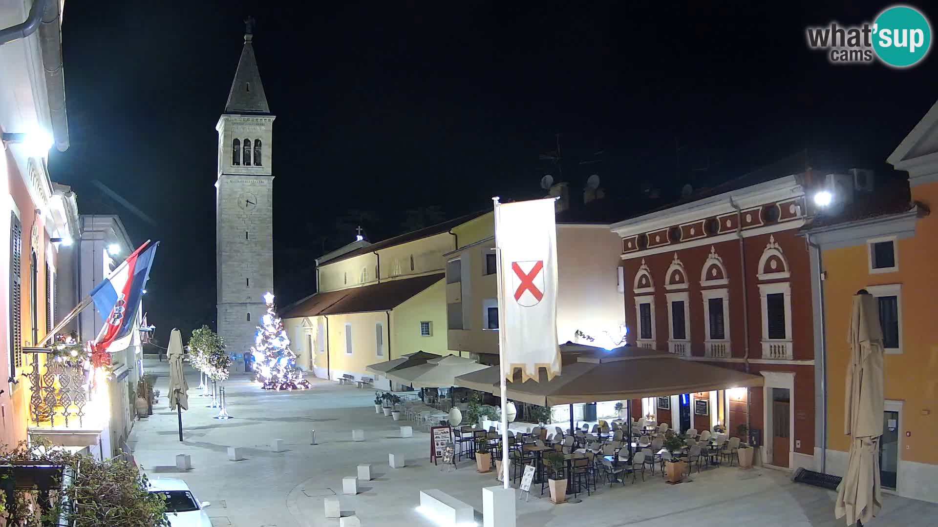 Live Webcam Novigrad – Veliki Trg (gran plaza) – Piazza Grande