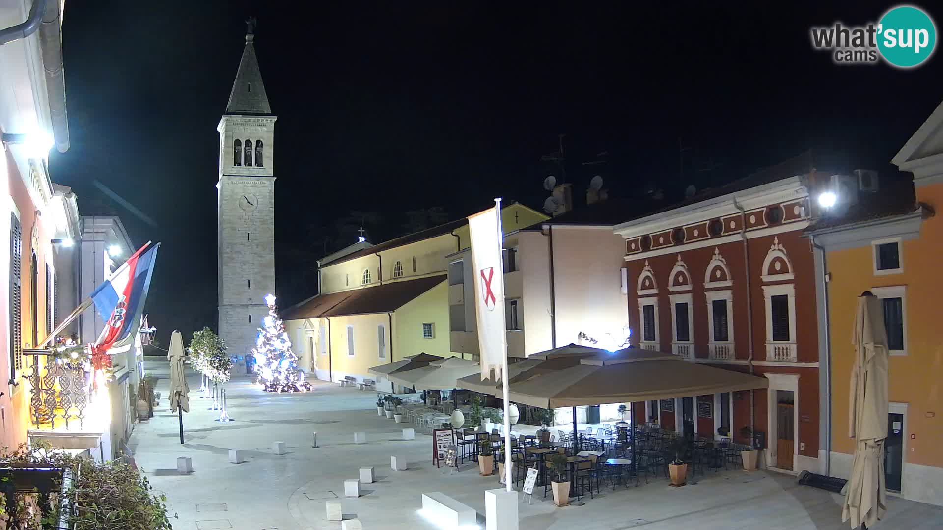 Live Webcam Novigrad – Veliki Trg (gran plaza) – Piazza Grande