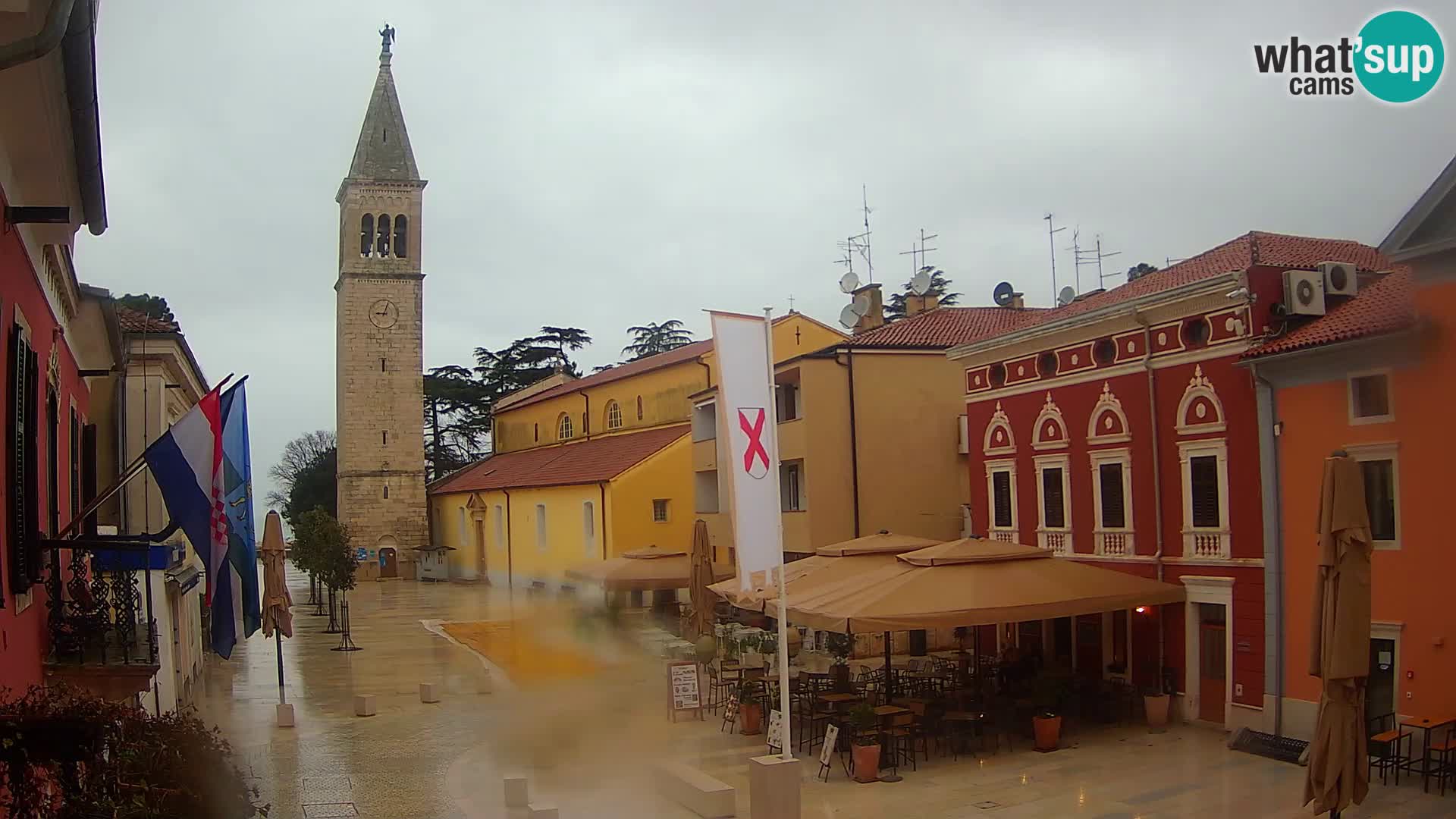 Live Webcam Novigrad – Veliki Trg (gran plaza) – Piazza Grande