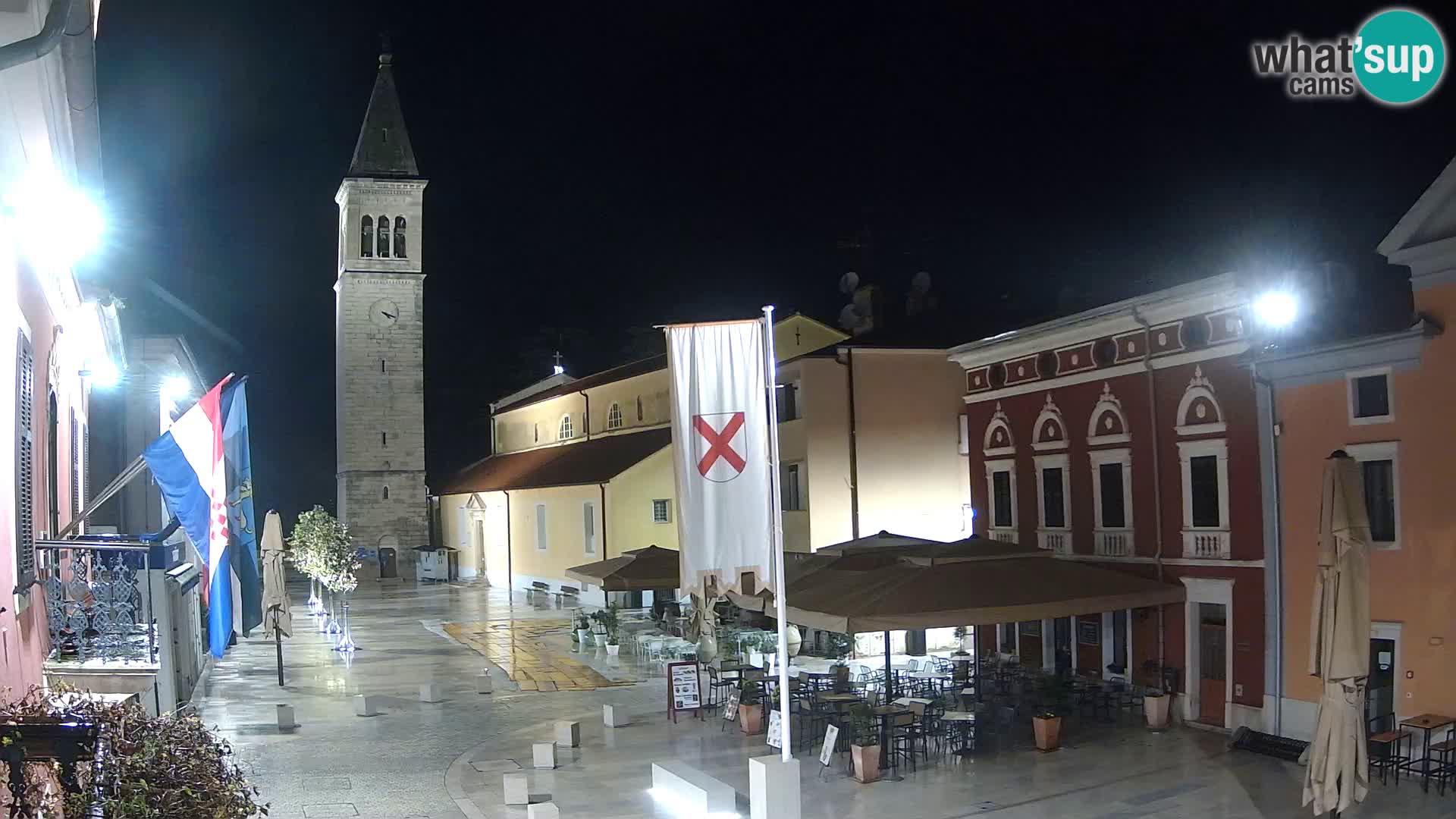 Live Webcam Novigrad – Veliki Trg (gran plaza) – Piazza Grande