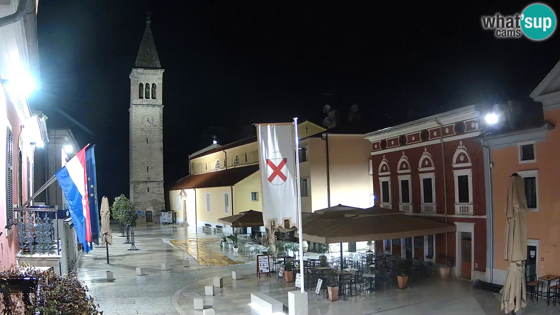 Novigrad Webcam – Veliki Trg (großen Platz) – Istrien – Kroatien