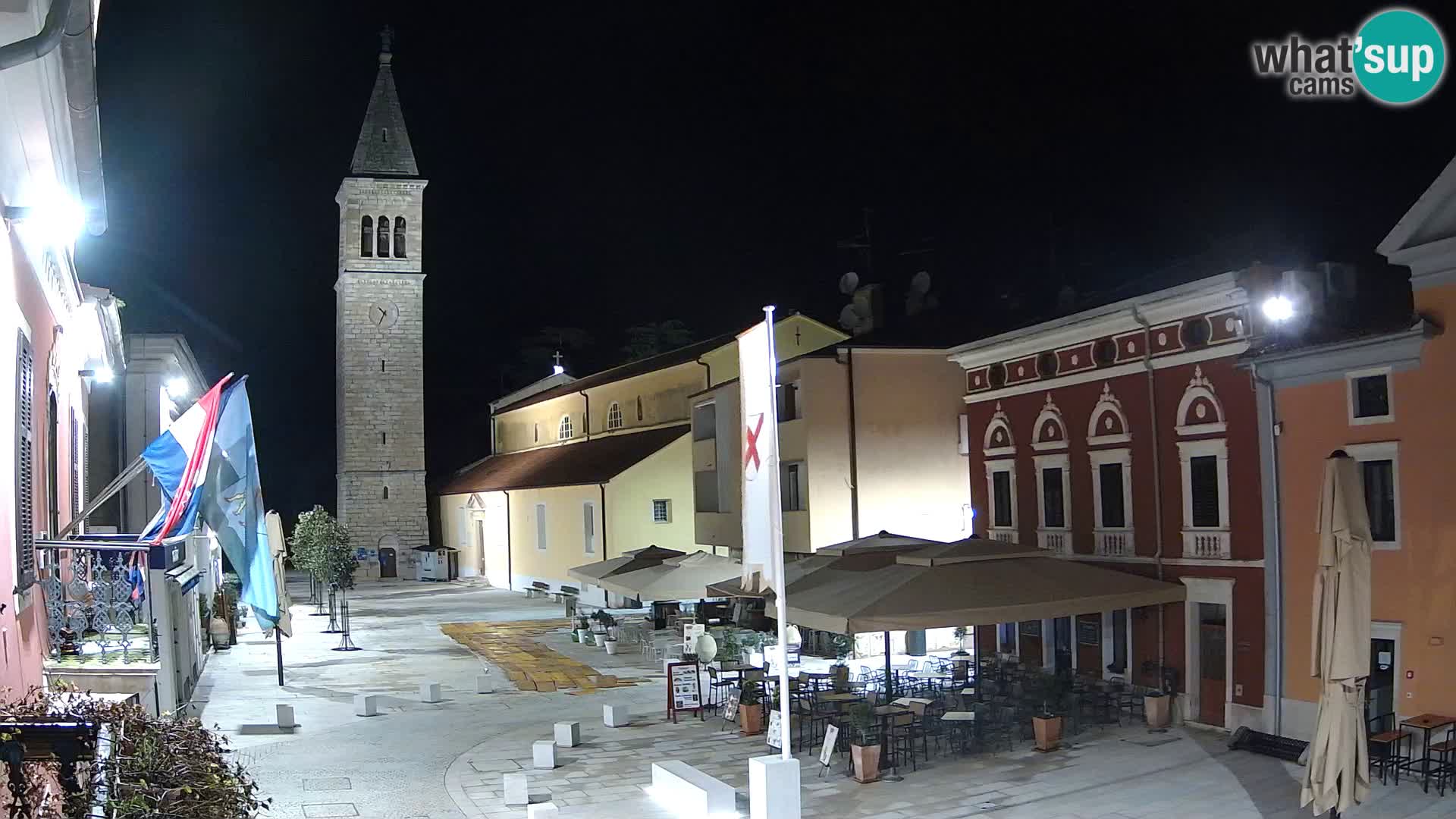 Live webcam Novigrad – Veliki Trg (grande place) – Piazza Grande