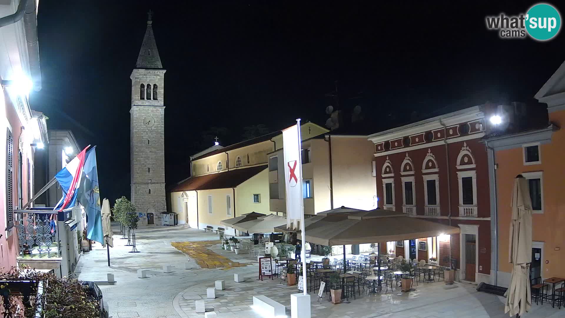 Live webcam Novigrad – Veliki Trg / Piazza Grande – Istria – Croatien