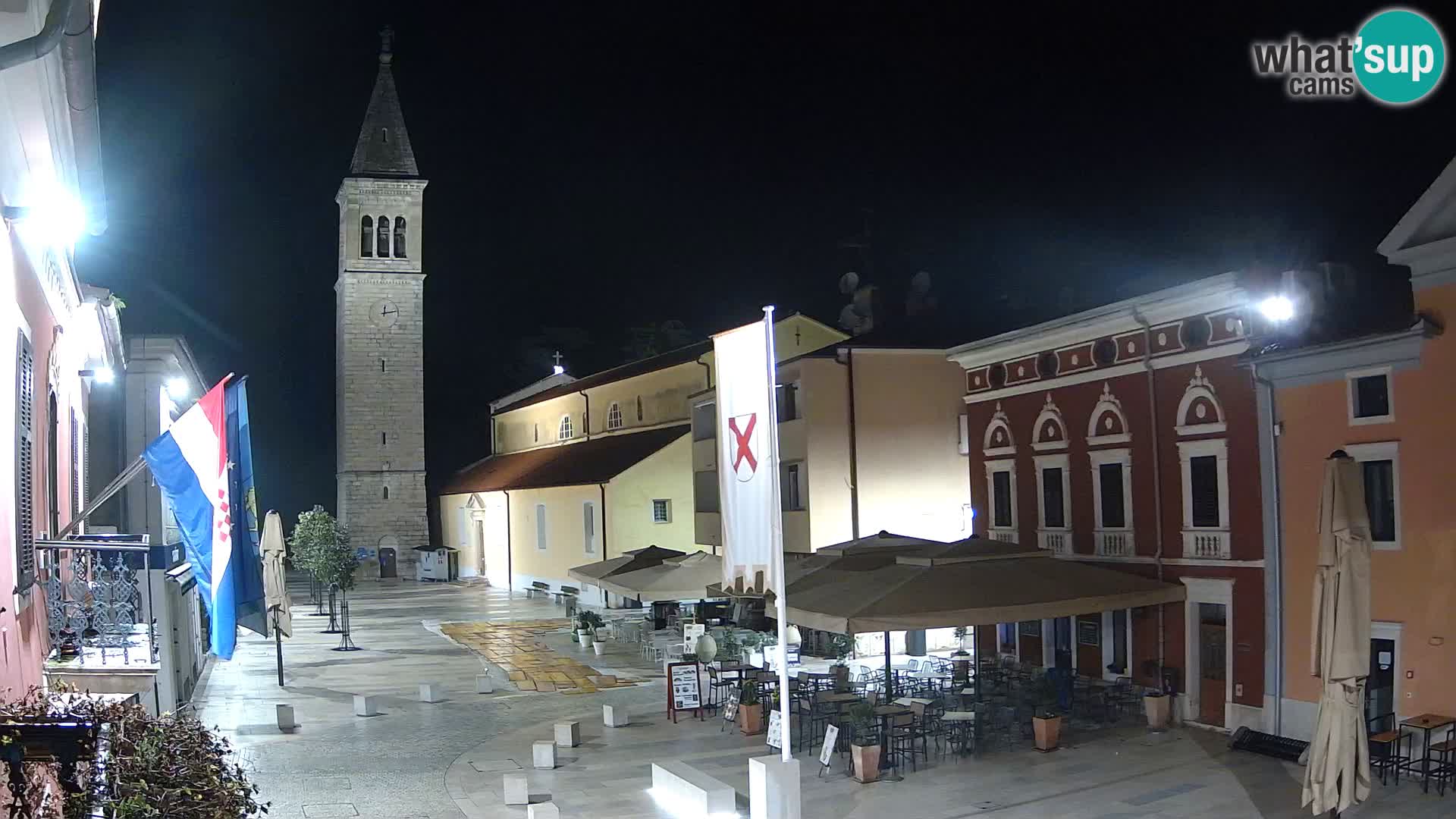 Live Webcam Novigrad – Veliki Trg (gran plaza) – Piazza Grande