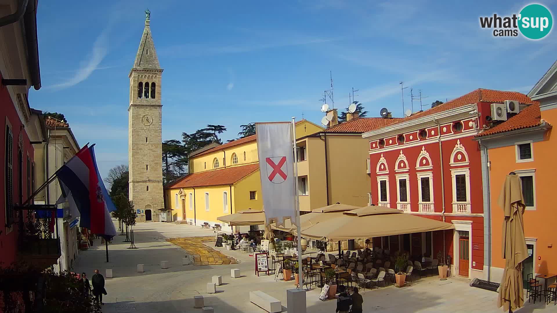 Web Kamera Novigrad – Veliki Trg / Piazza Grande