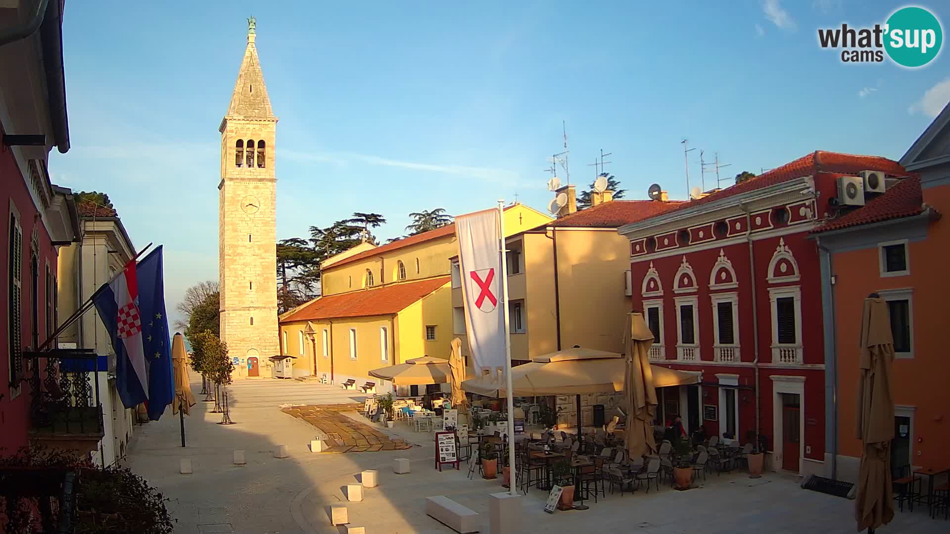 Spletna kamera Novigrad – Veliki Trg