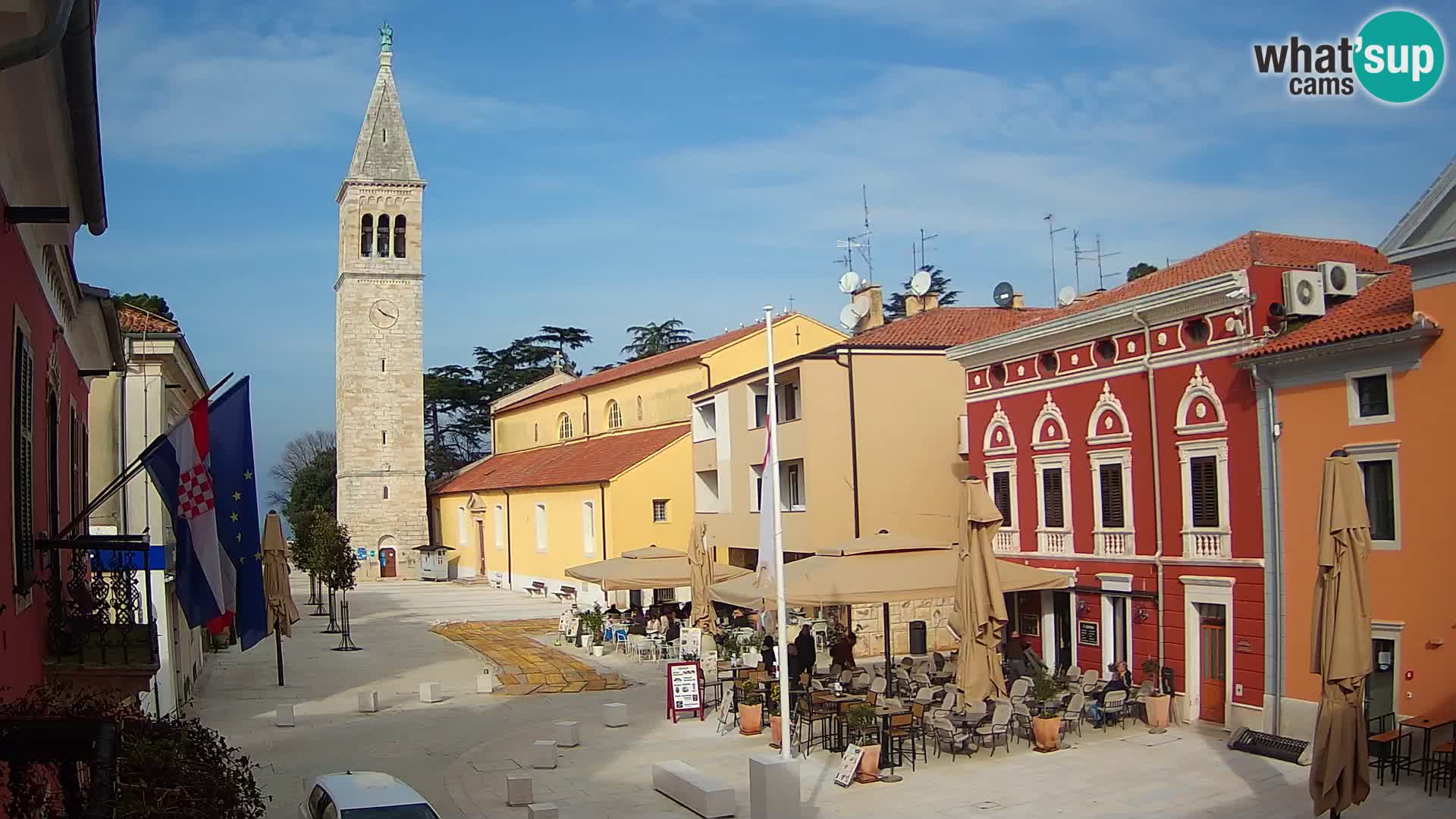 Web Kamera Novigrad – Veliki Trg / Piazza Grande