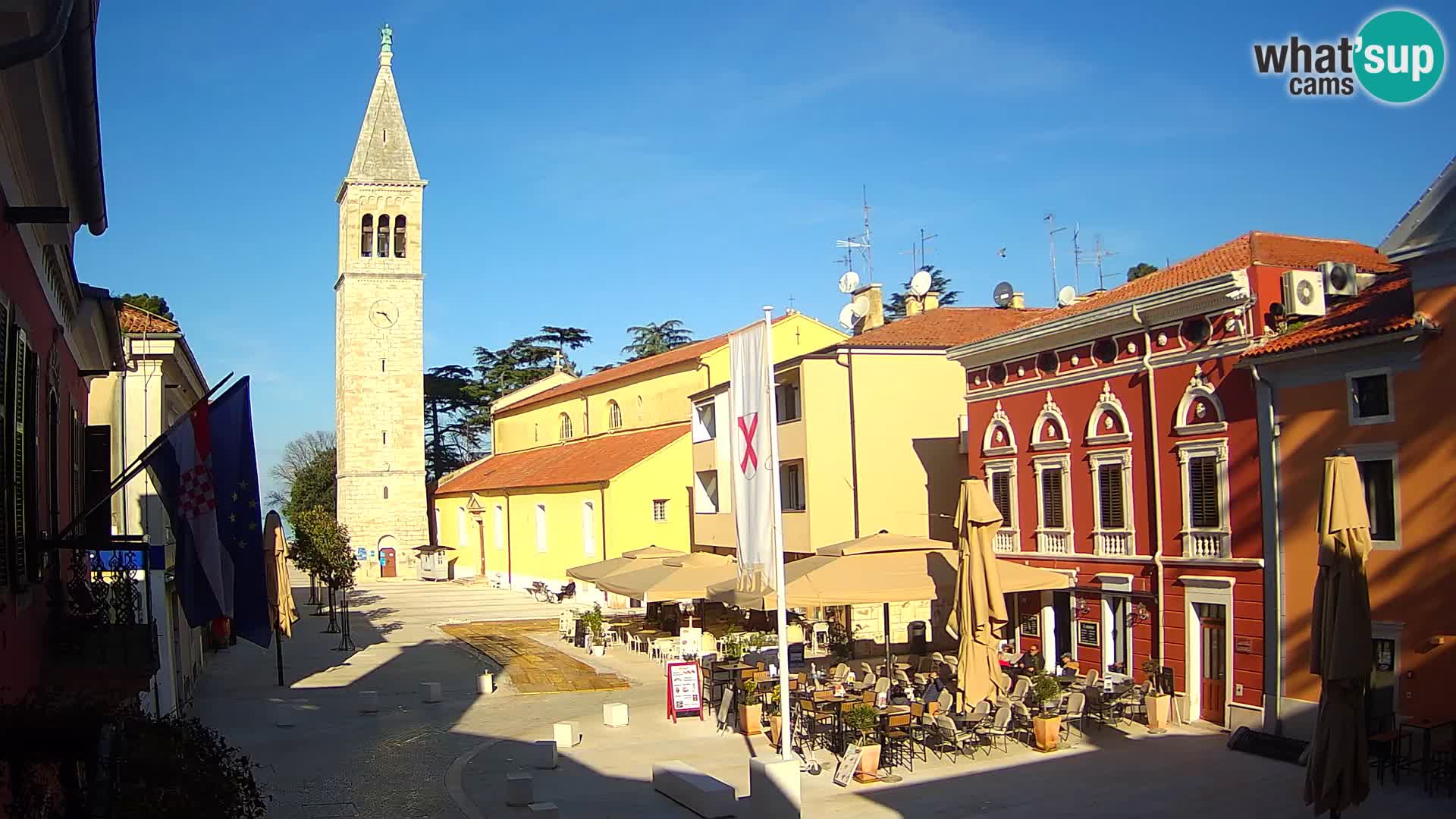 Novigrad Webcam – Veliki Trg (großen Platz) – Istrien – Kroatien