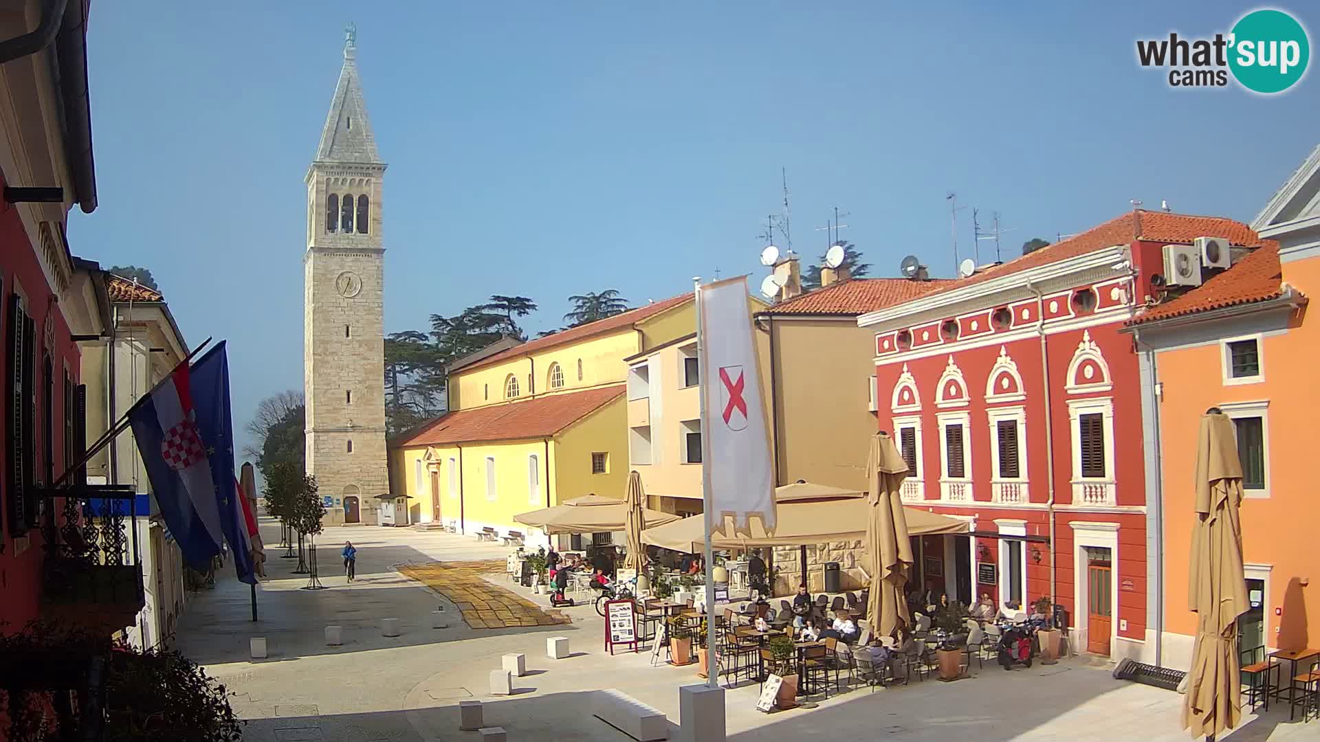 Live Webcam Novigrad – Veliki Trg (gran plaza) – Piazza Grande