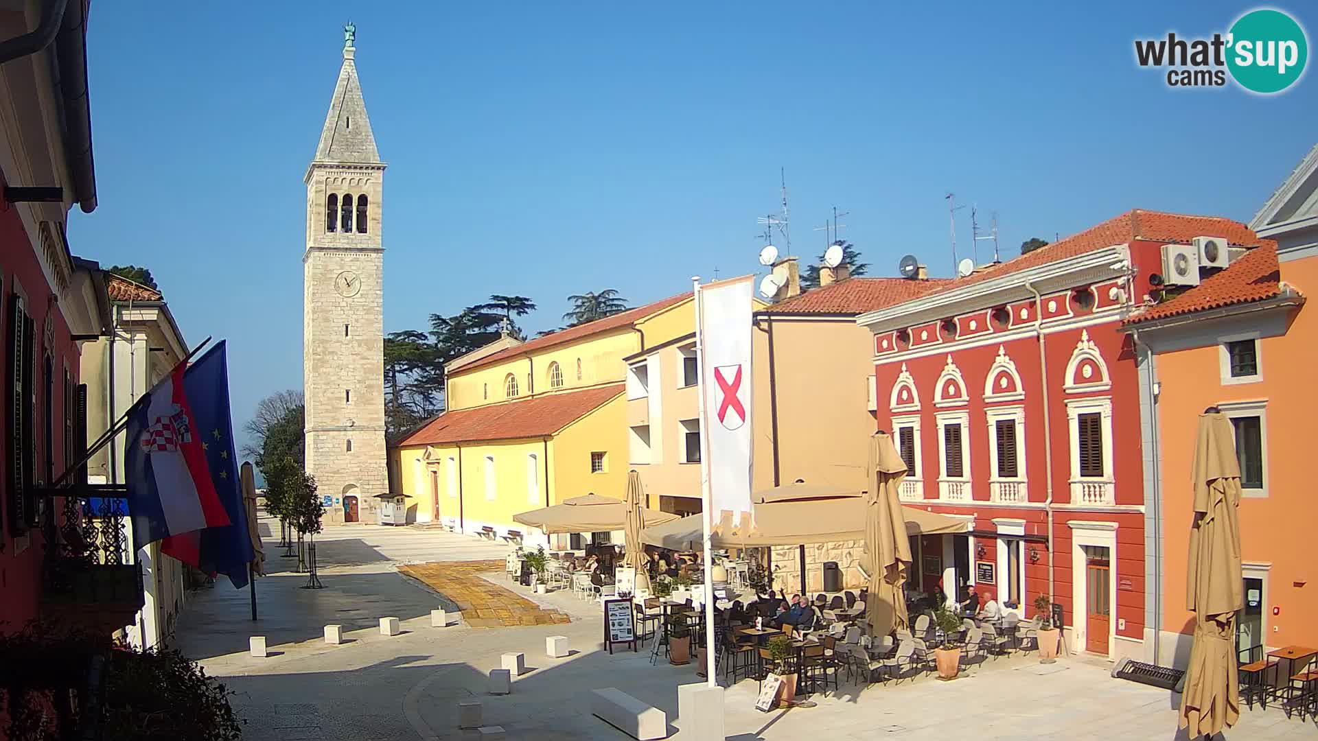 Web Kamera Novigrad – Veliki Trg / Piazza Grande