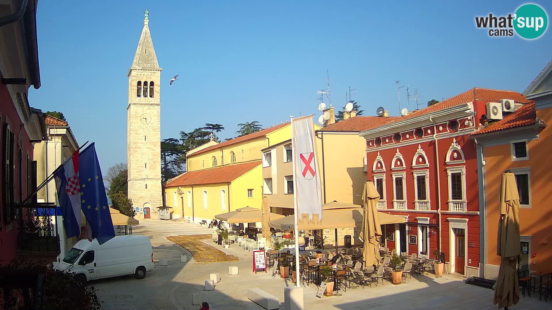 Spletna kamera Novigrad – Veliki Trg