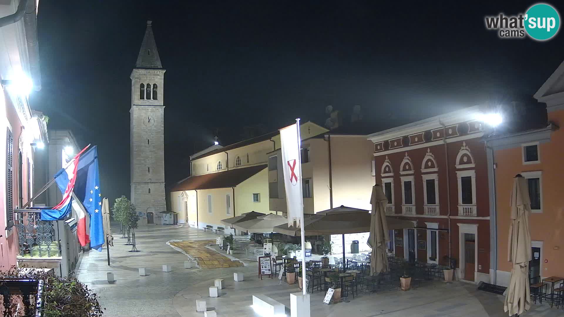 Live Webcam Novigrad – Veliki Trg (gran plaza) – Piazza Grande