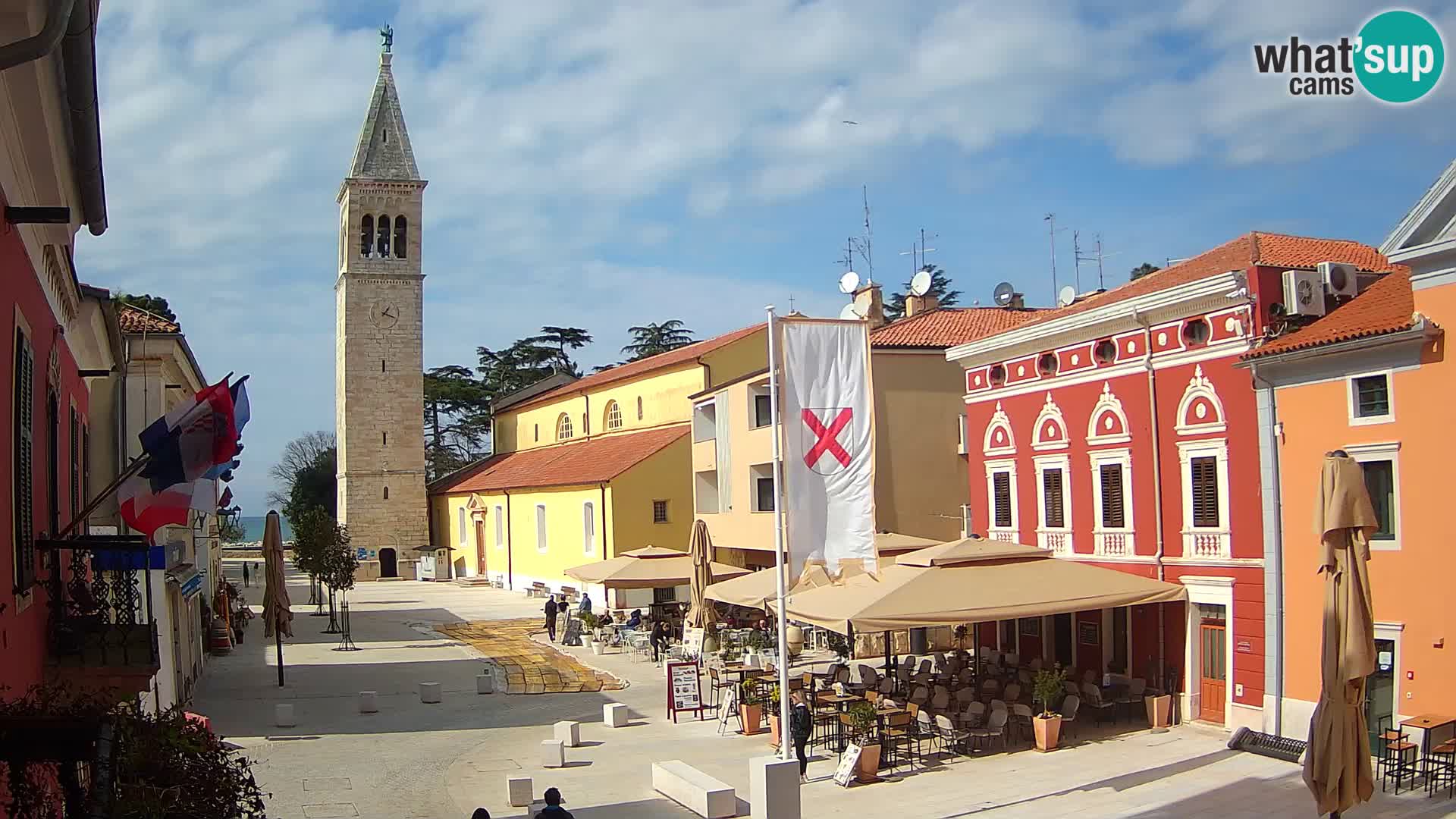 Spletna kamera Novigrad – Veliki Trg