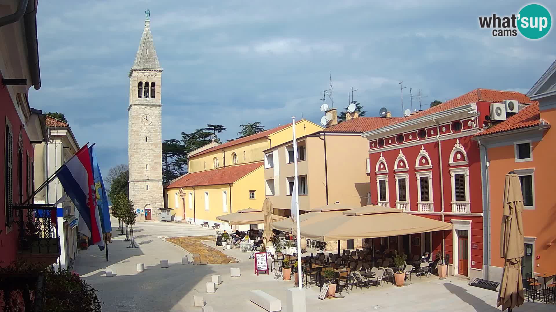 Novigrad Webcam – Veliki Trg (großen Platz) – Istrien – Kroatien