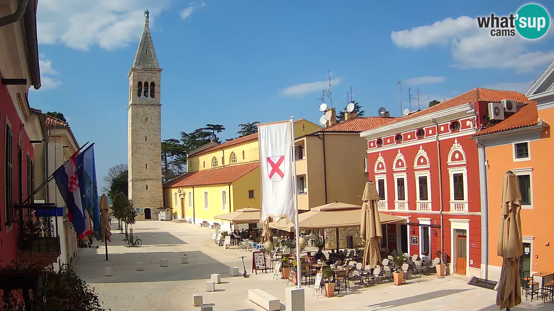 Novigrad Webcam – Veliki Trg (großen Platz) – Istrien – Kroatien
